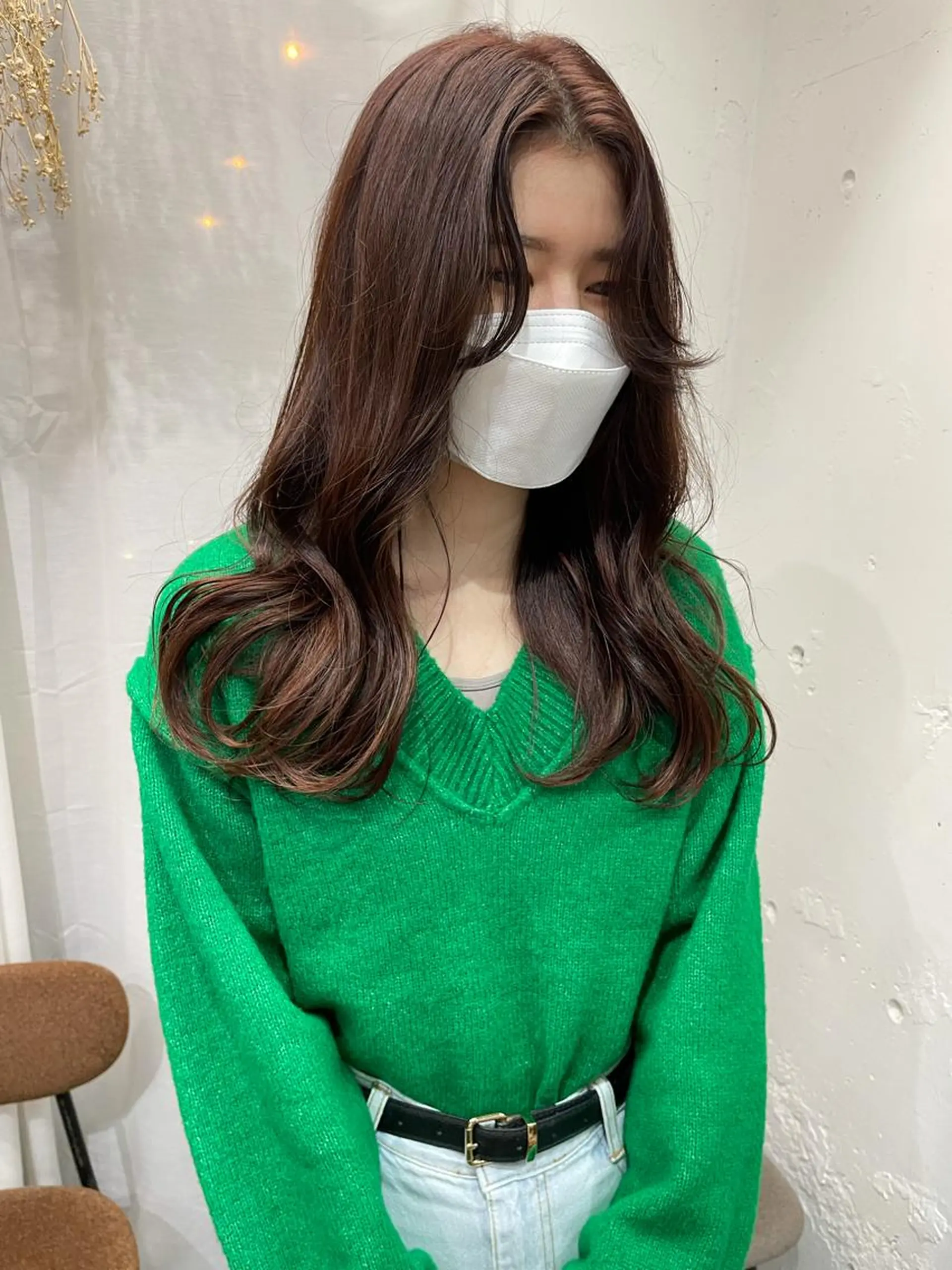 ロング 仙田 遥のヘアスタイル