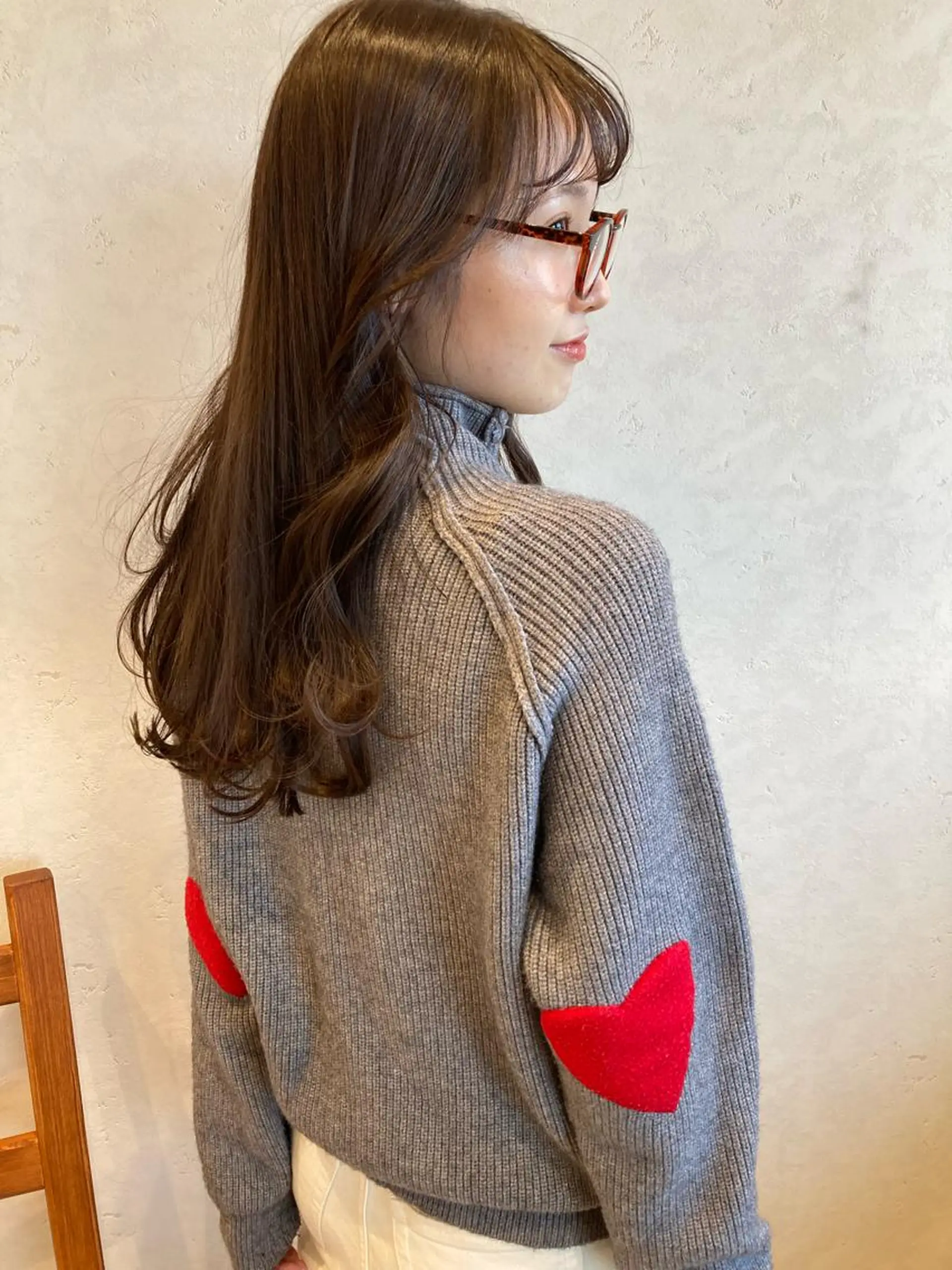 ロング カラー nono/パーマ /顔まわりカット🐈のヘアスタイル