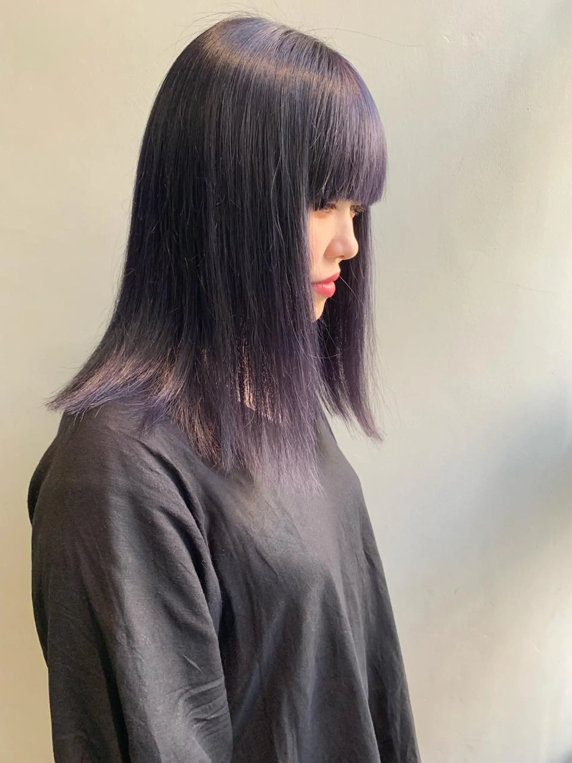 ミディアム カラー カット ヘアカラー トリートメント ヘアセット 🍃柔らかヘアー田中 瑞希🍃のヘアスタイル