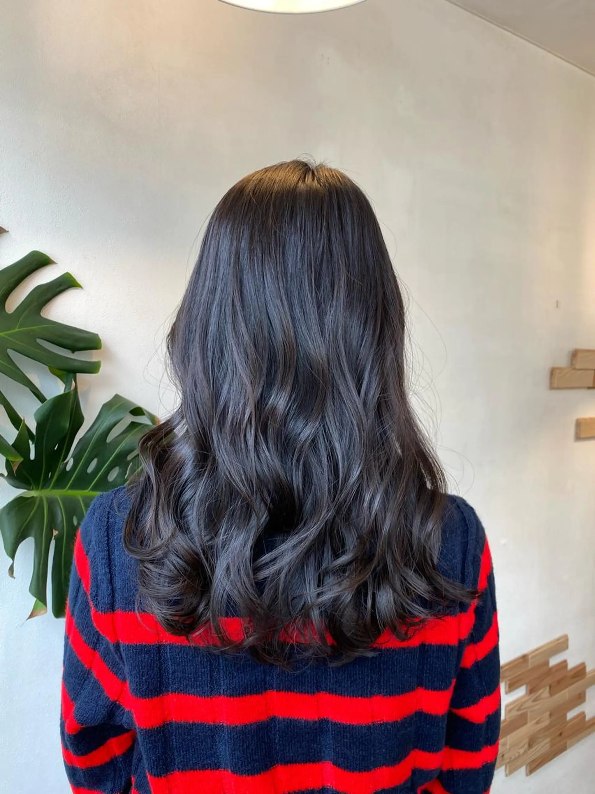 ロング カラー グレージュ ラベンダーカラー ラベンダーグレージュ ラベンダーグレー ヘアカラー トリートメント 統括マネージャー/ 髪のドクター/前原悟のヘアスタイル