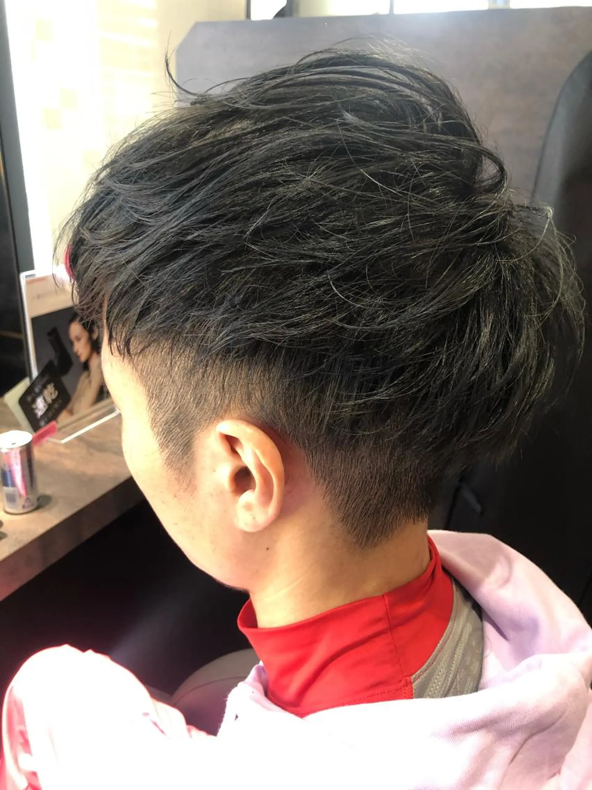 ショート メンズ カット ヘアカラー パーマ トリートメント ヘッドスパ 片山美穂 心斎橋・なんばのヘアスタイル