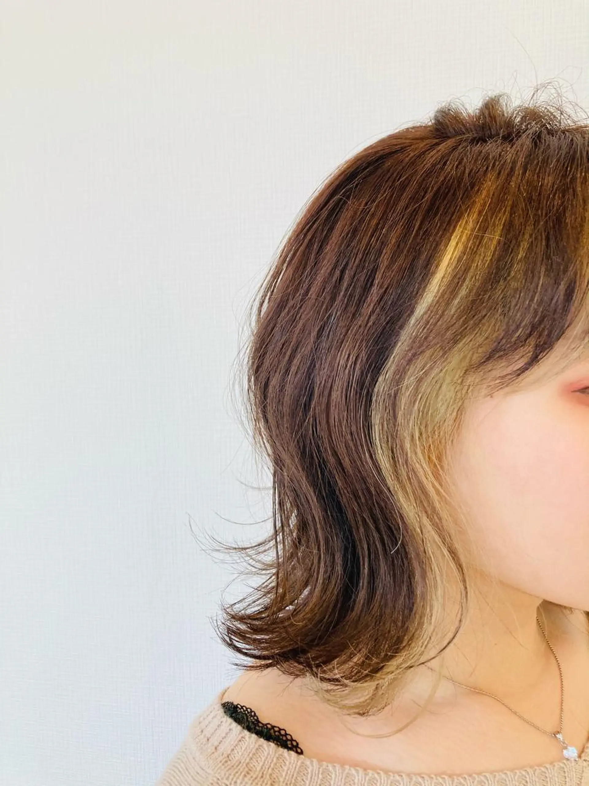 ミディアム カット ヘアカラー トリートメント PazRood 山下のヘアスタイル