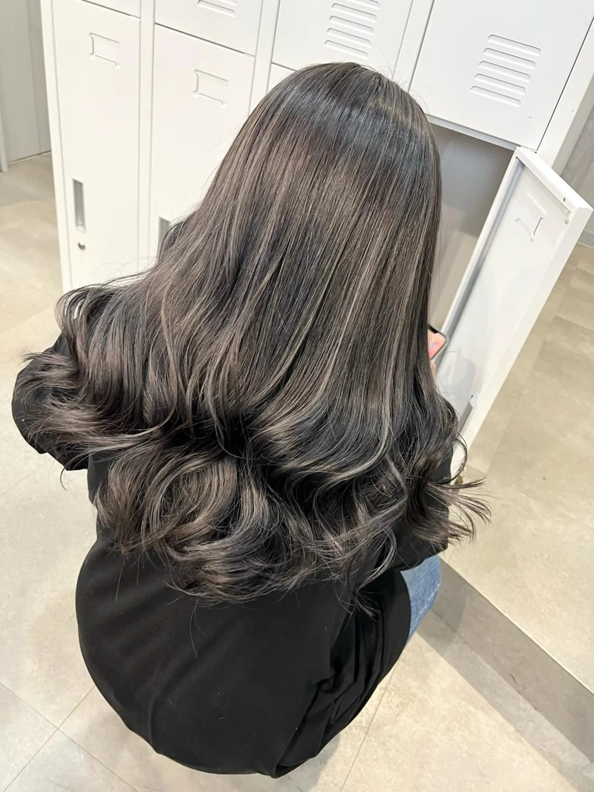 セミロング ヘアカラー トリートメント KYOKO 【Bear】のヘアスタイル