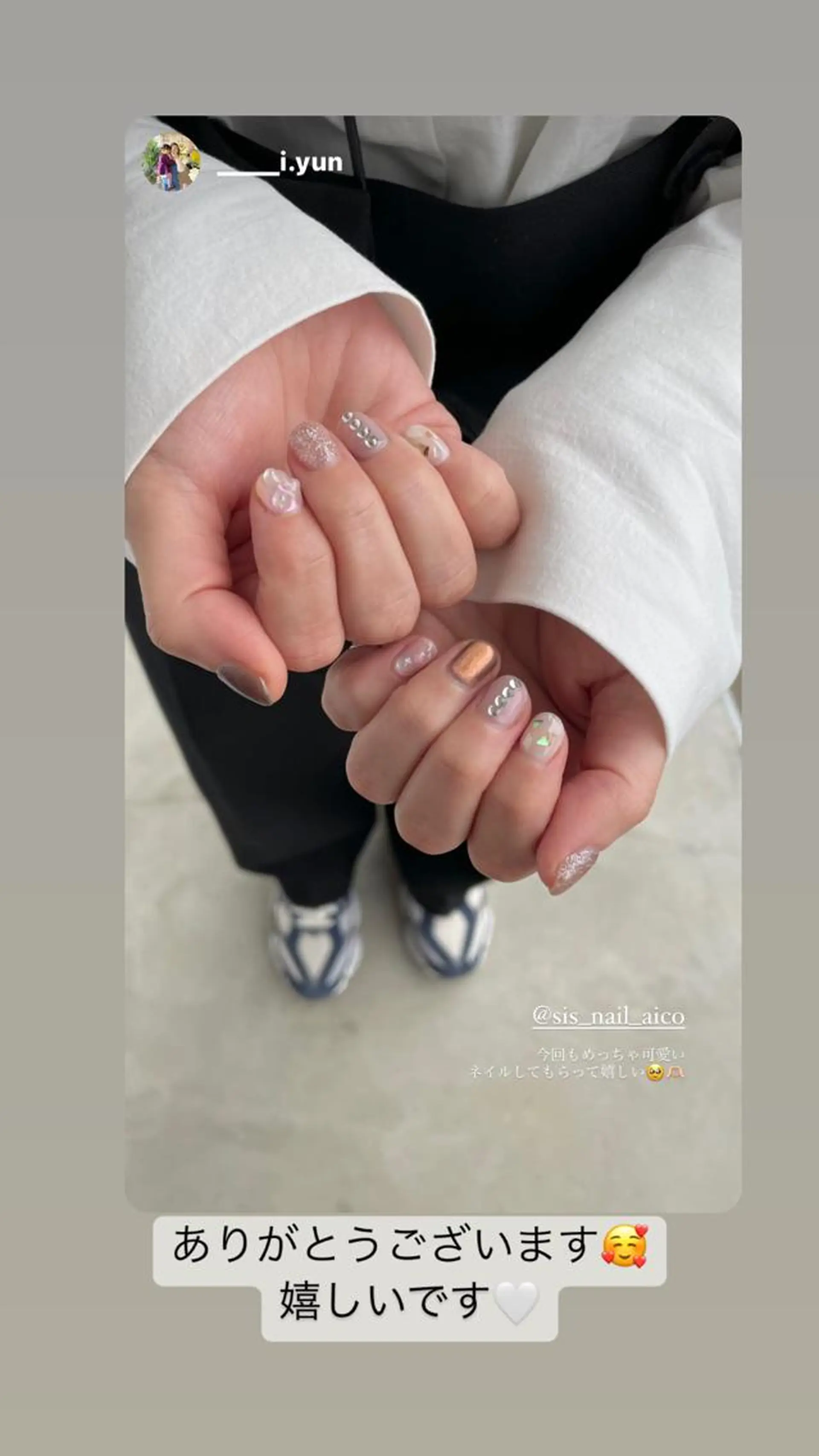 ネイル sis nail 梅田　あい子のネイルデザイン