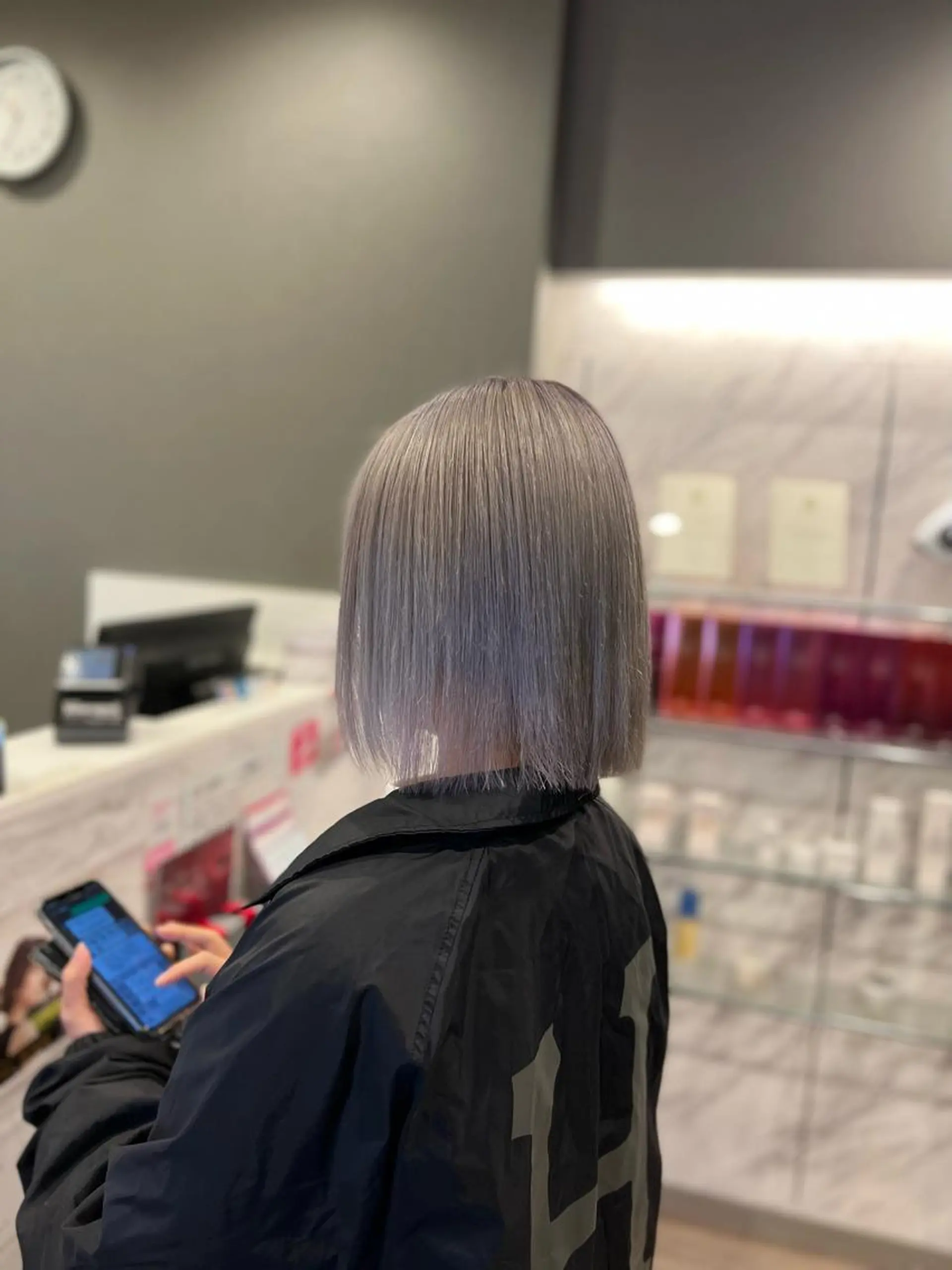 ミディアム カラー ヘアカラー 太白区/白髪ぼかし ハイライト/千葉達人のヘアスタイル