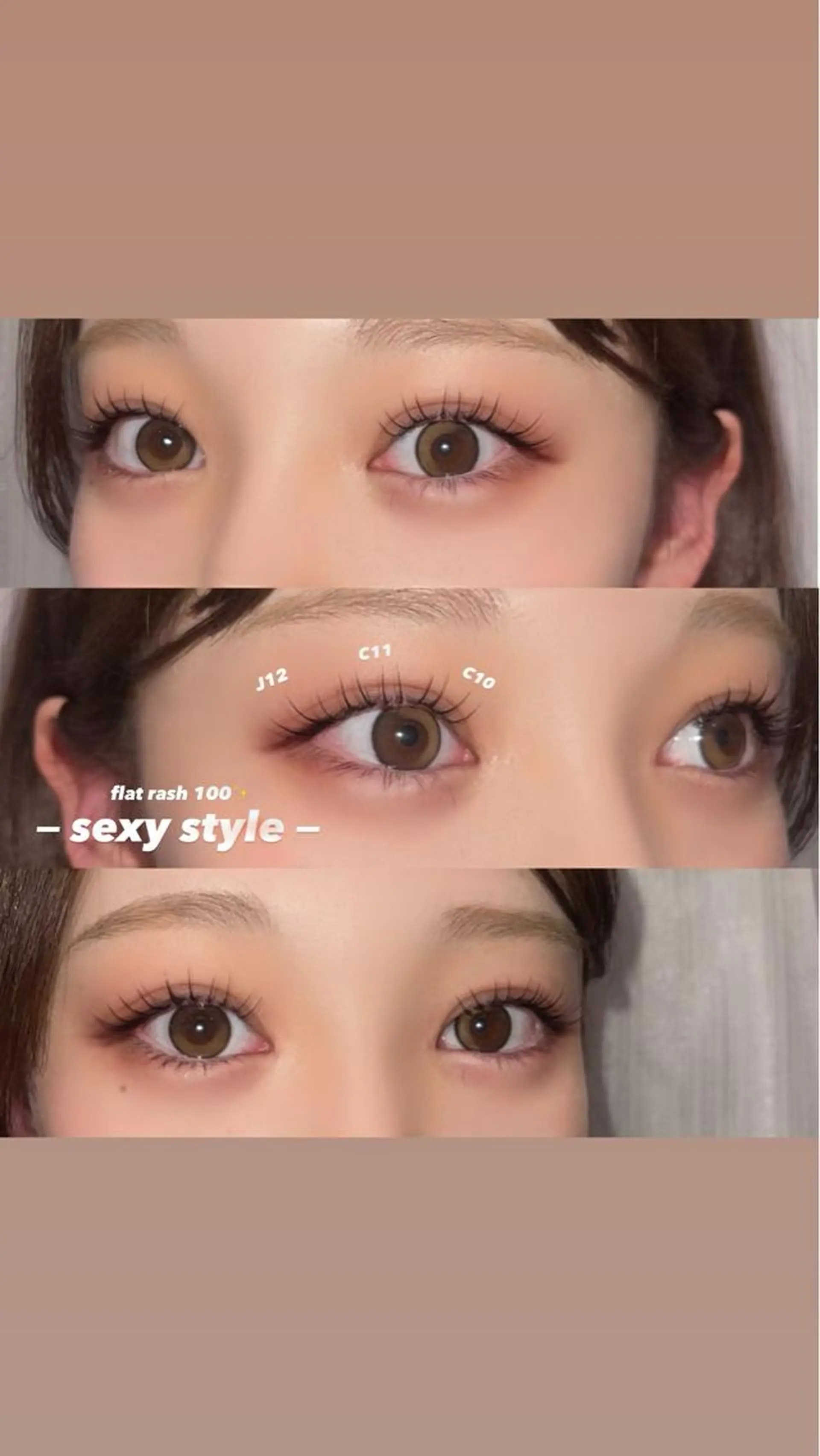 マツエク・マツパ 森川 紋茄のマツエク・マツパデザイン