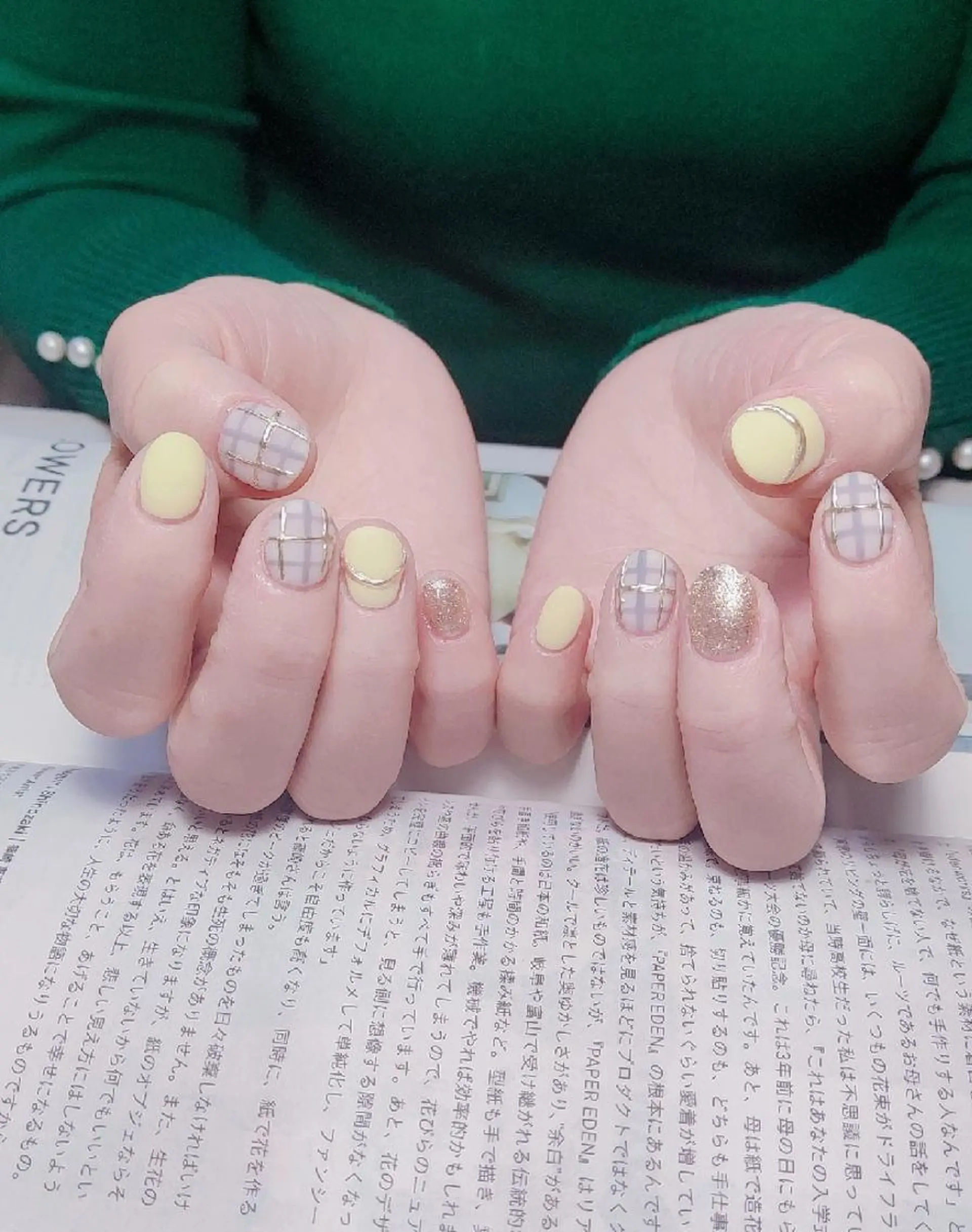 ネイル ハンドネイル 横浜市中区曙町 E·U·Bネイルのネイルデザイン