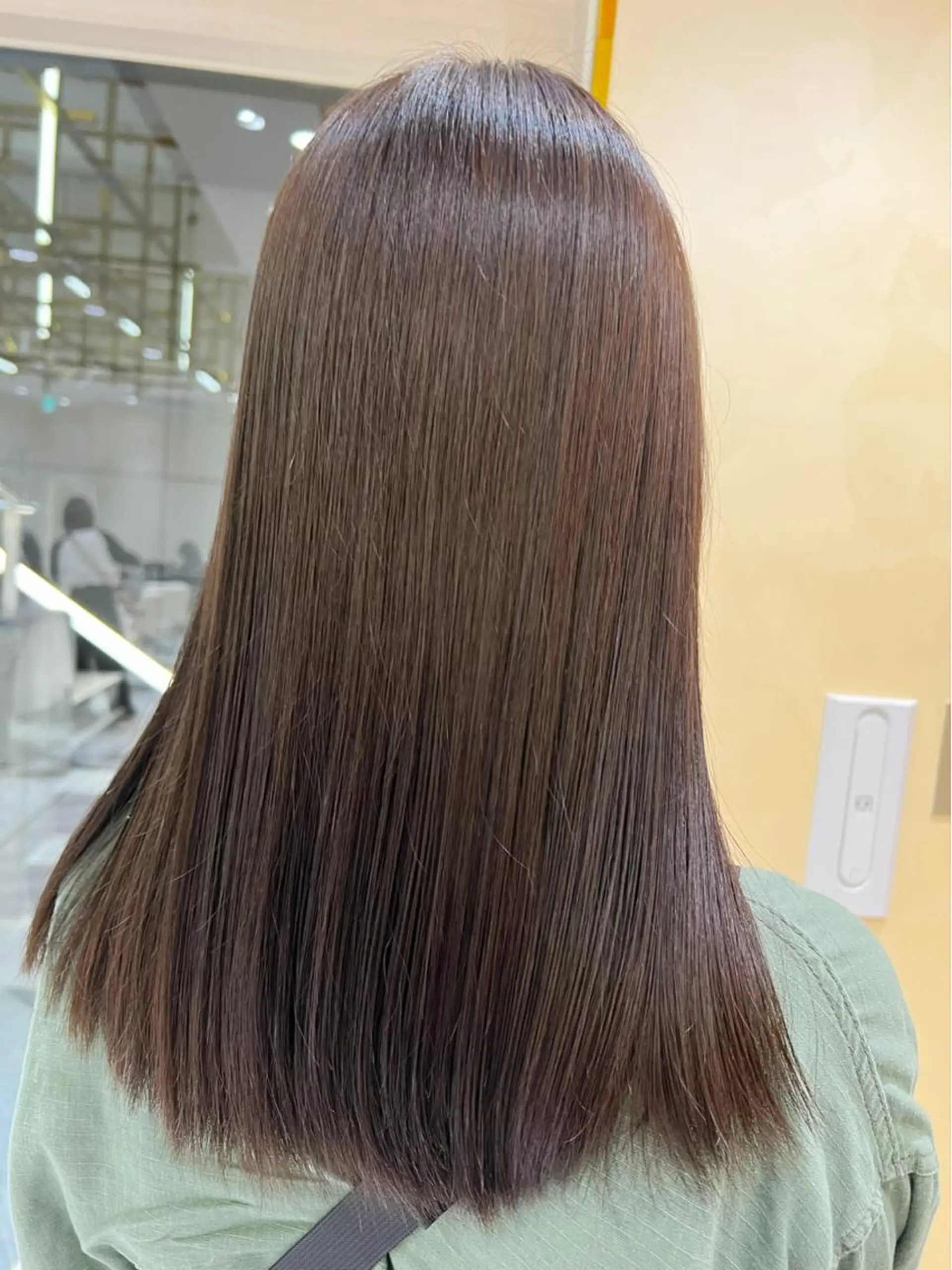 セミロング ヘアカラー ヘアセット レディースパーマ 🧺🪽/SHUNOのヘアスタイル