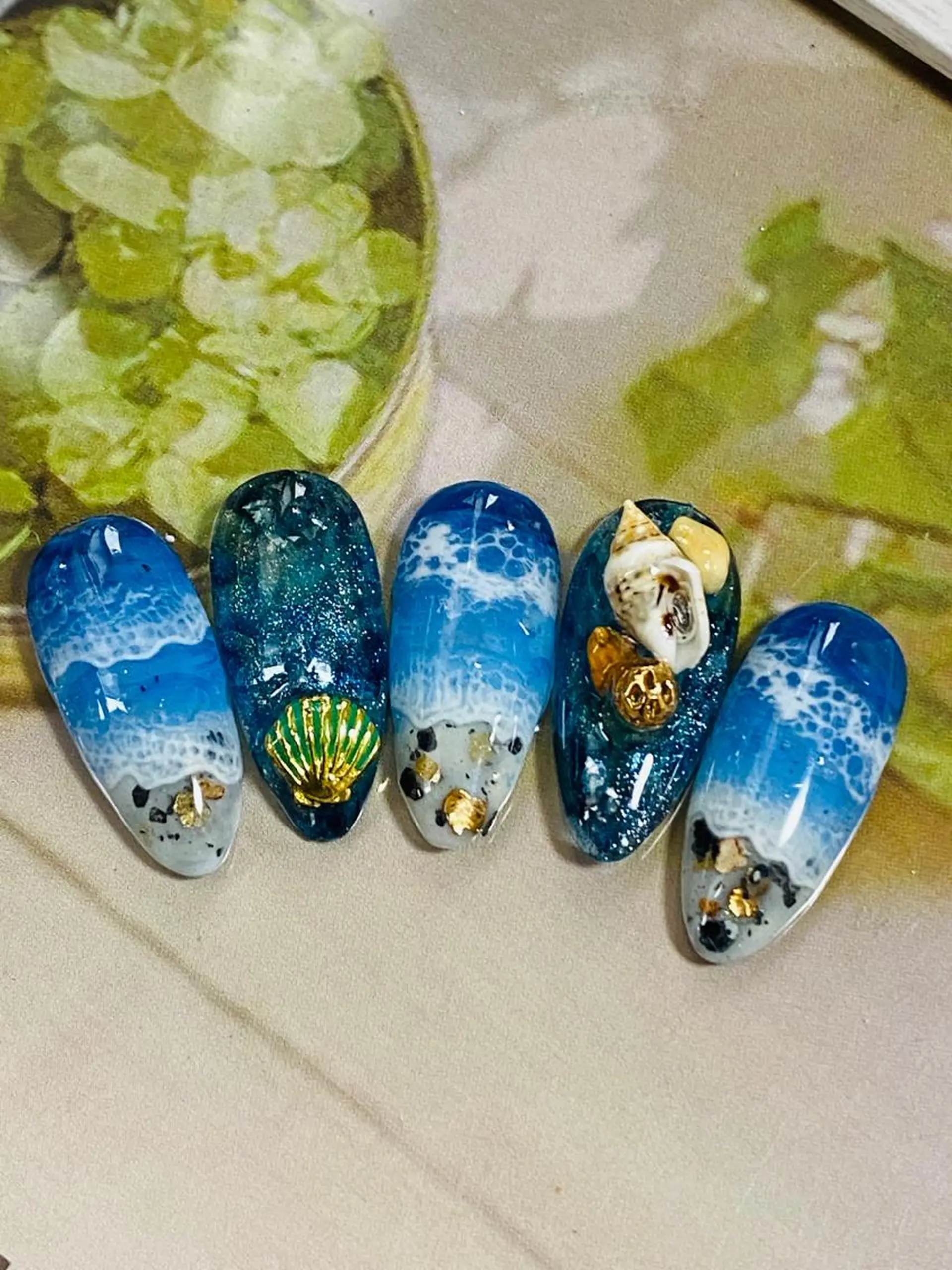 ネイル 自宅ネイルサロン ♦️nuance♦️のネイルデザイン