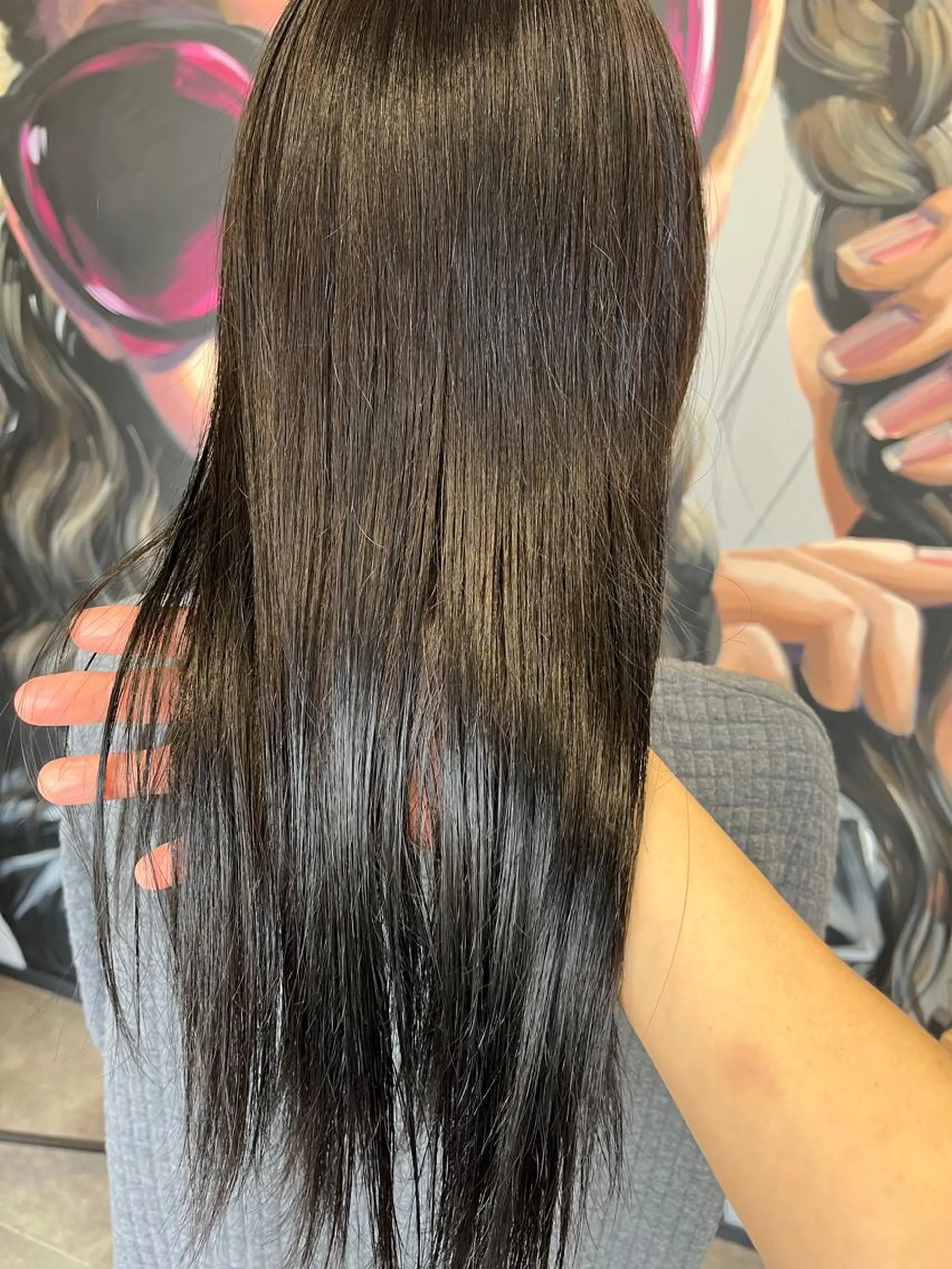 セミロング カラー パーマ ヘアアレンジ メンズ キッズ ネイル マツエク・マツパ アイブロウ メンズブリーチ メンズハイライト メンズインナーカラー メンズ韓国風 ブリーチ カット 久木原 ゆりのヘアスタイル