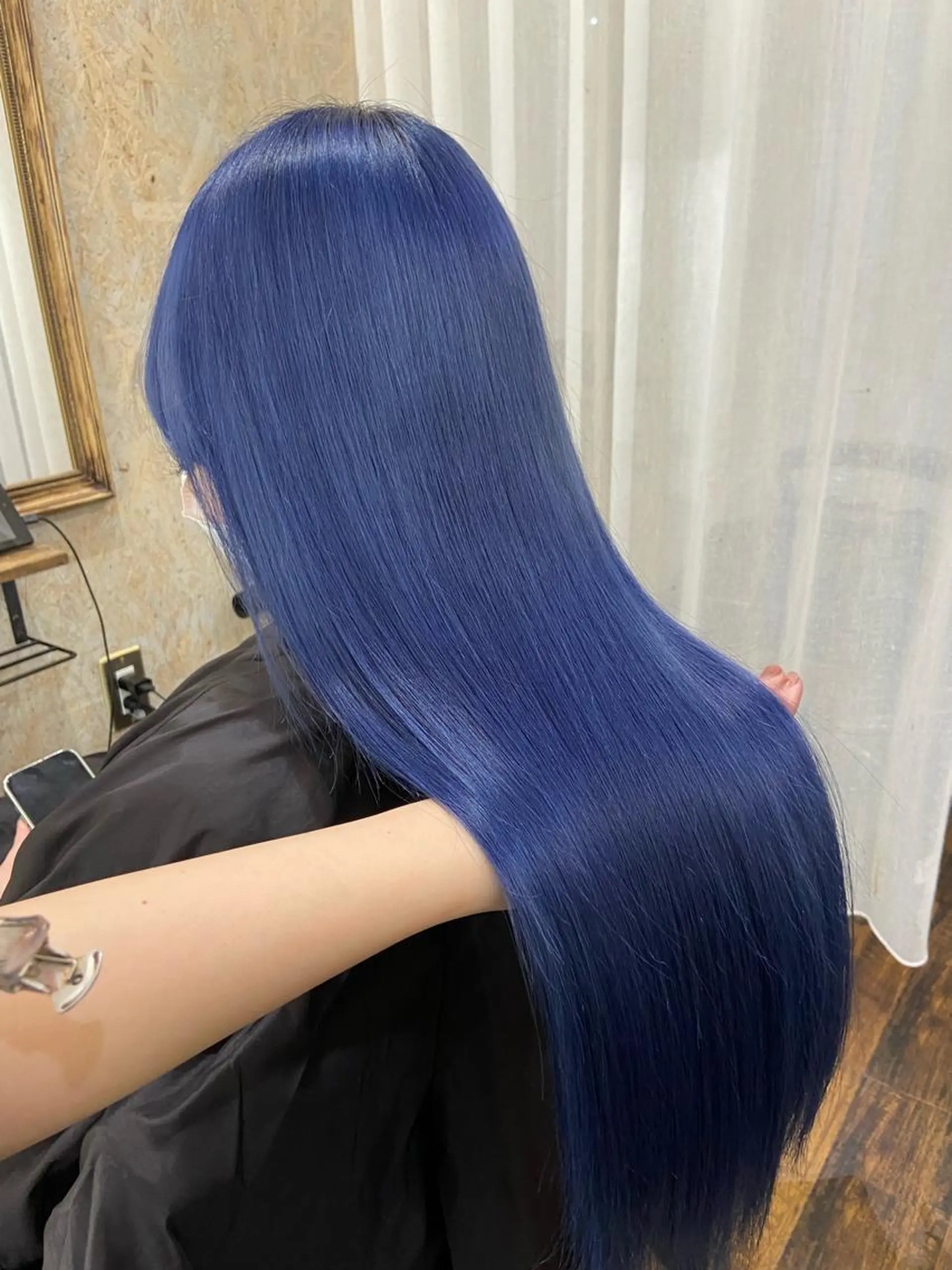 ロング 柳沼 沙季奈のヘアスタイル