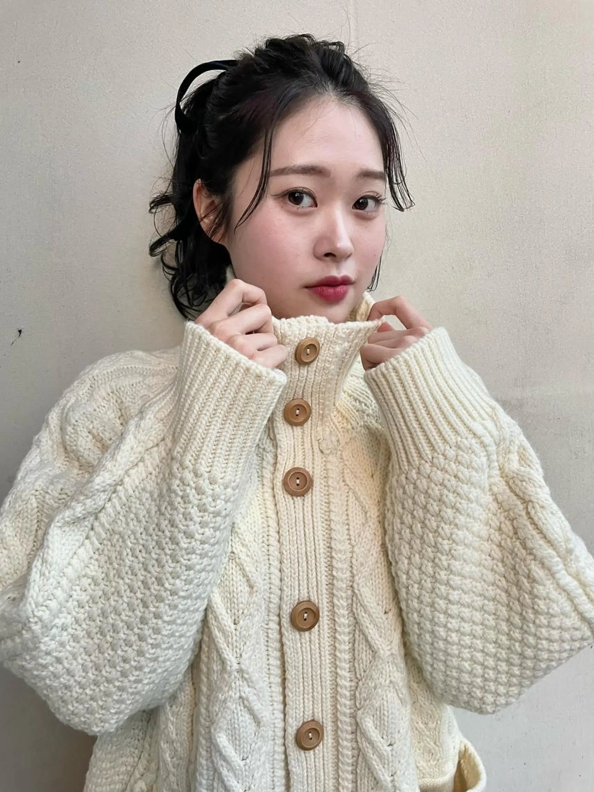 セミロング カット ヘッドスパ 大角  実希のヘアスタイル