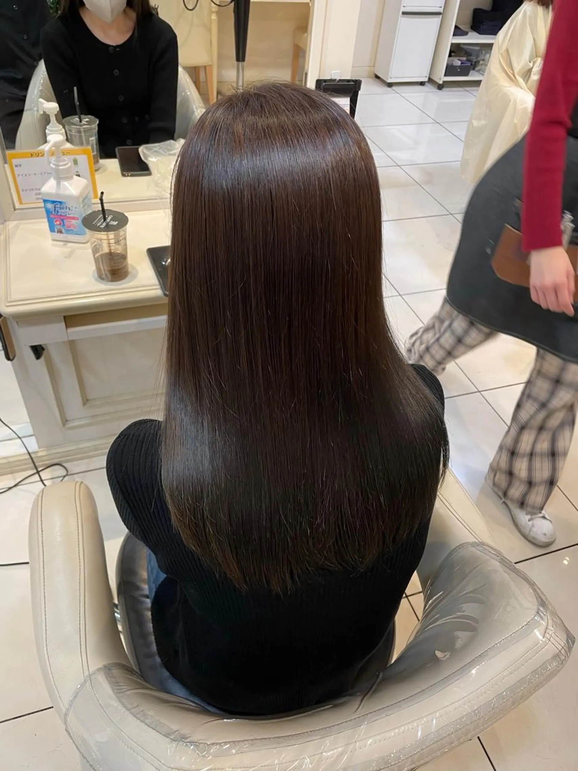 セミロング 藤田優介 [大宮/縮毛矯正]のヘアスタイル