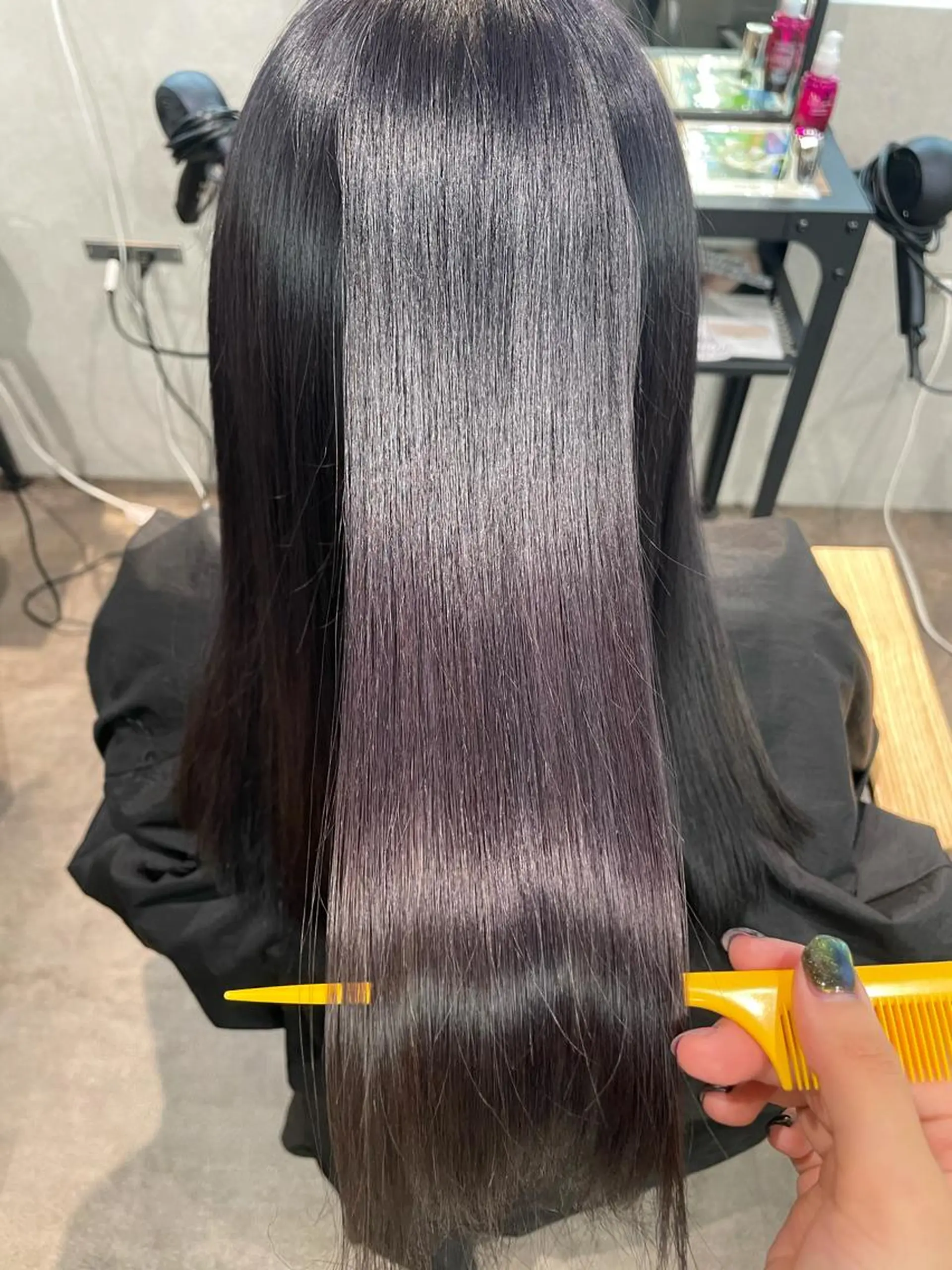 セミロング 髪質改善 トリートメント トリートメント ナチュラル透明感🌱 小山美樹子のヘアスタイル