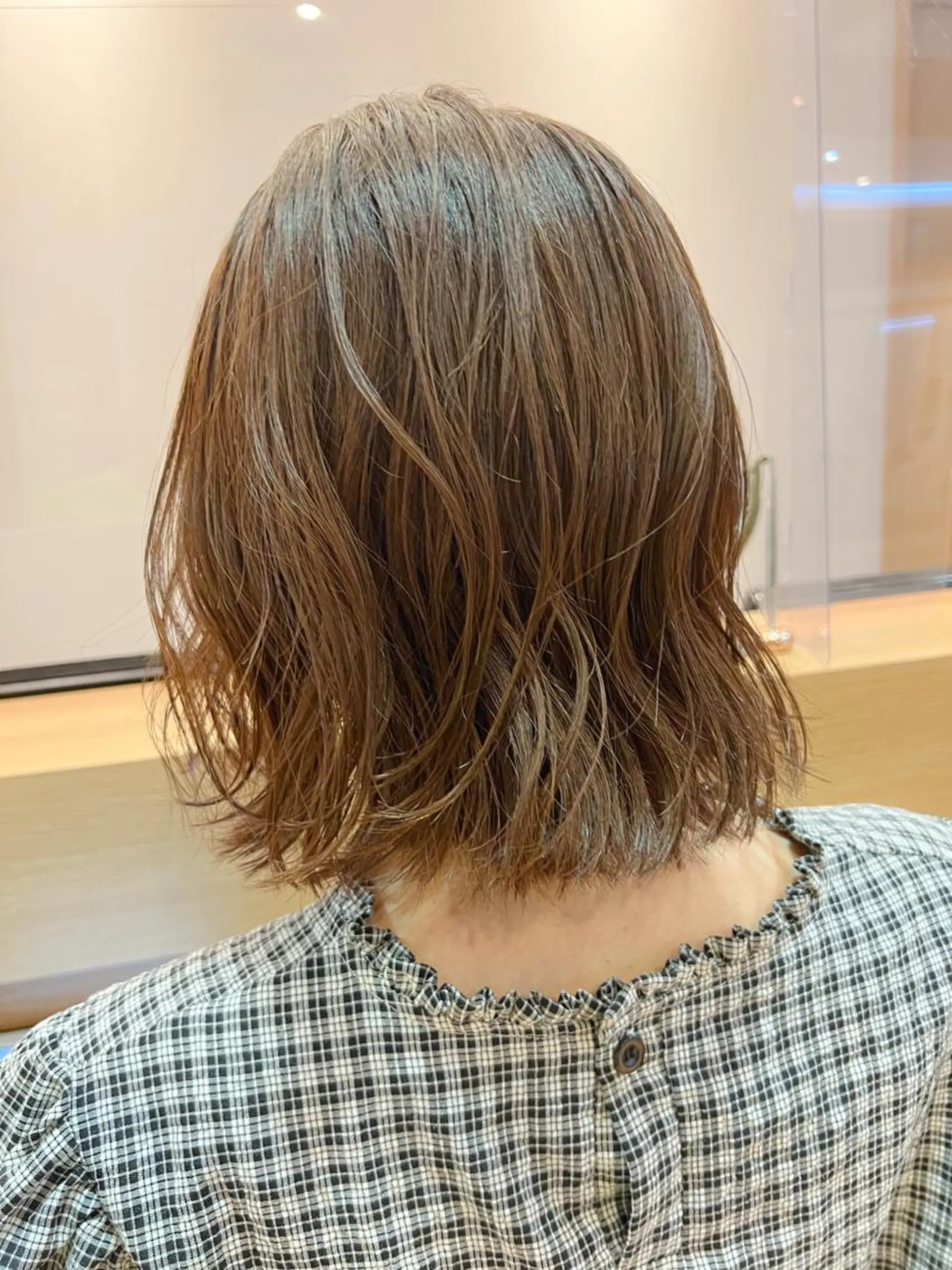 ショート カラー パーマ グレージュ メンズカット曲がる 縮毛矯正佐々木タクマのヘアスタイル