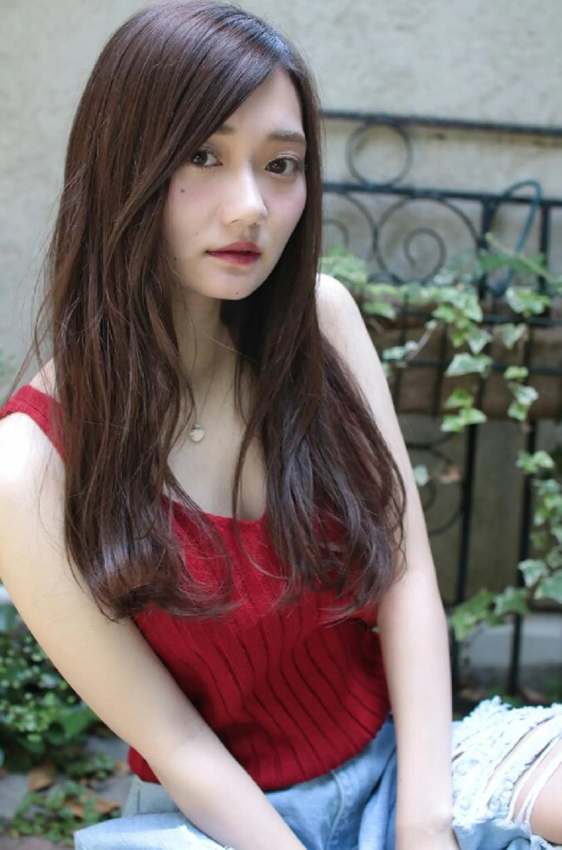 ロング カラー 堀内 翔のヘアスタイル