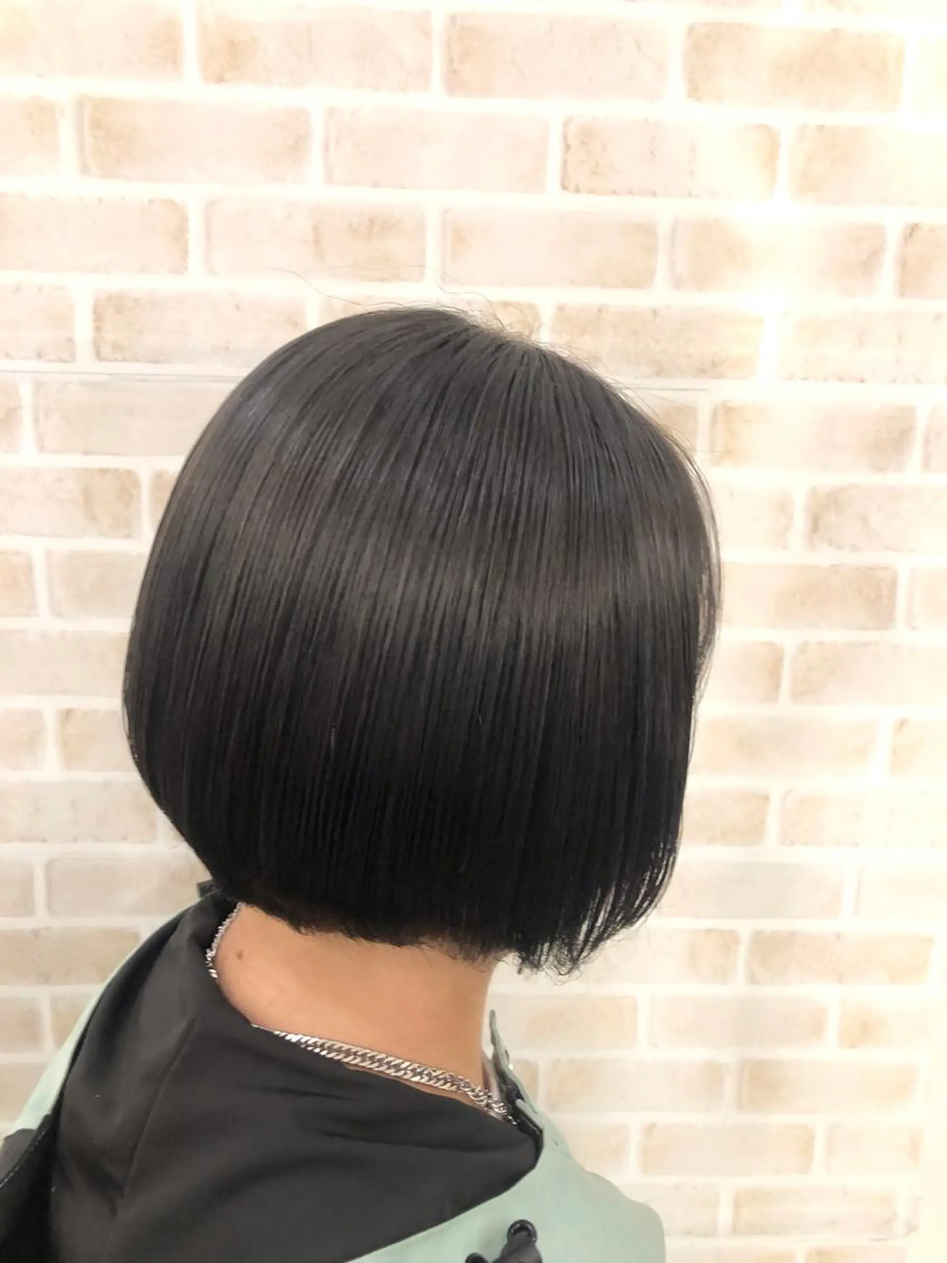 ショート カラー グレージュ ボブ カット ヘアカラー トリートメント 東中野🥇美容室 FLOW東中野店のヘアスタイル