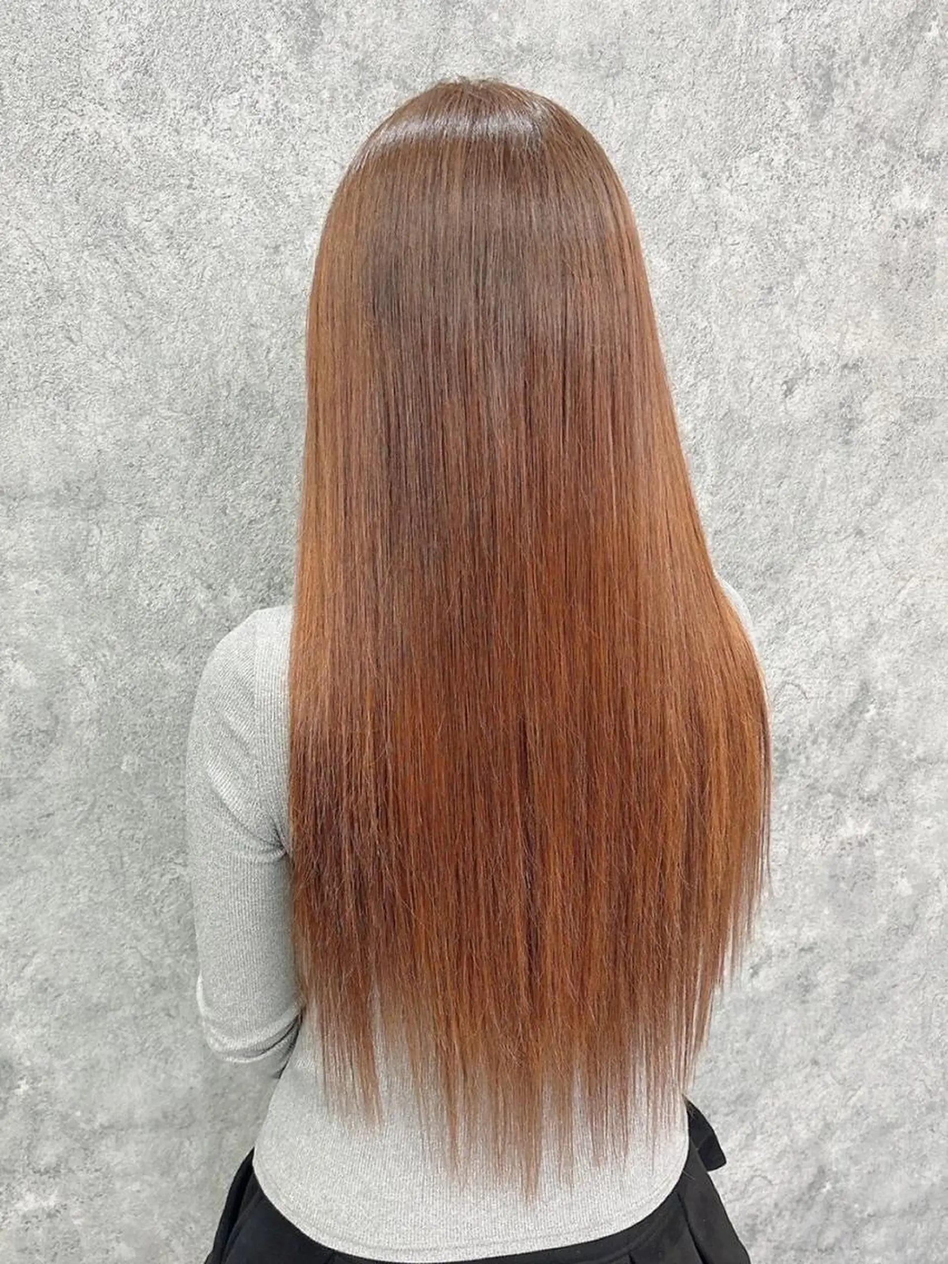 カラー ロング シールエクステ バレイヤージュ ベージュカラー ブリーチ ケアブリーチ KAZU TACKYのヘアスタイル