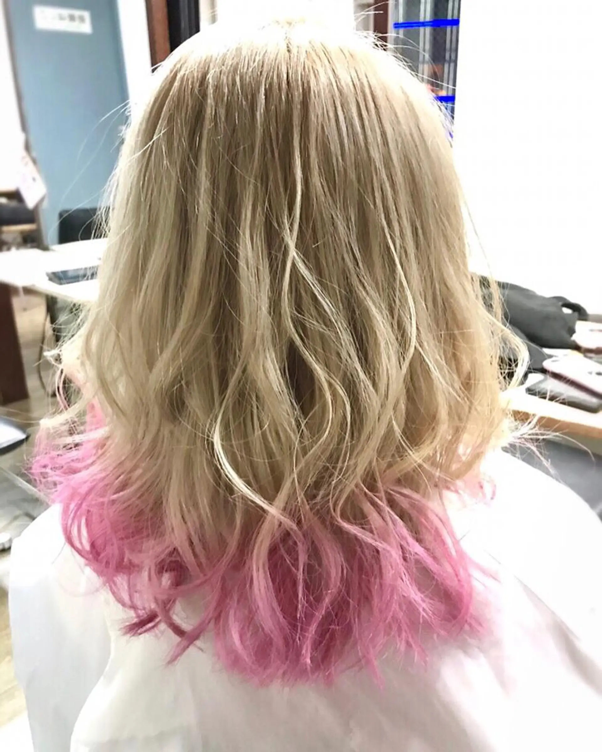 ミディアム カラー ベージュカラー ピンクカラー 30代からの上質な ヘアケア  大西のヘアスタイル