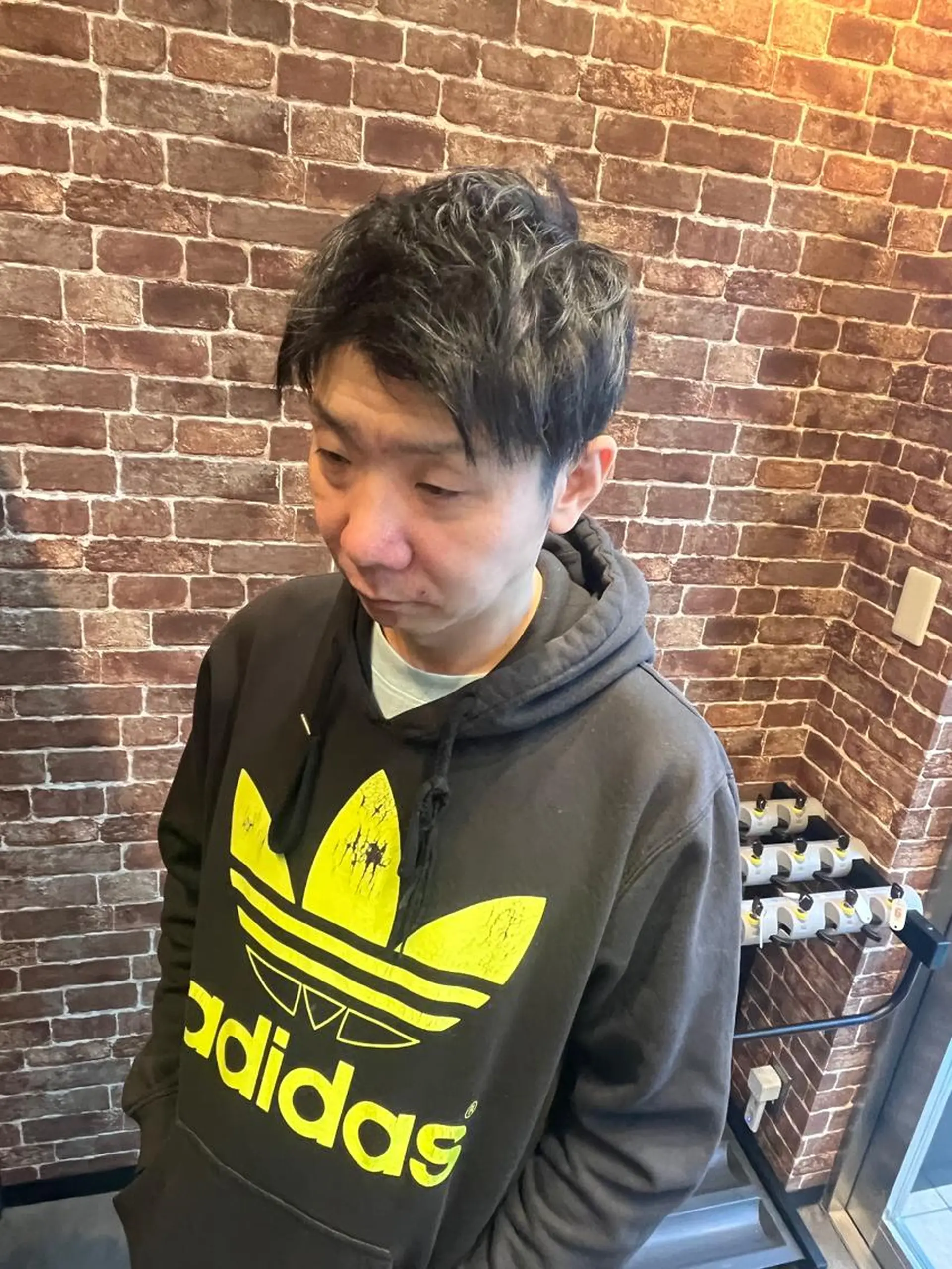 ショート カラー パーマ ヘアアレンジ メンズ キッズ ネイル マツエク・マツパ アイブロウ メンズブリーチ メンズハイライト メンズインナーカラー メンズ韓国風 ブリーチ 久木原 ゆりのヘアスタイル