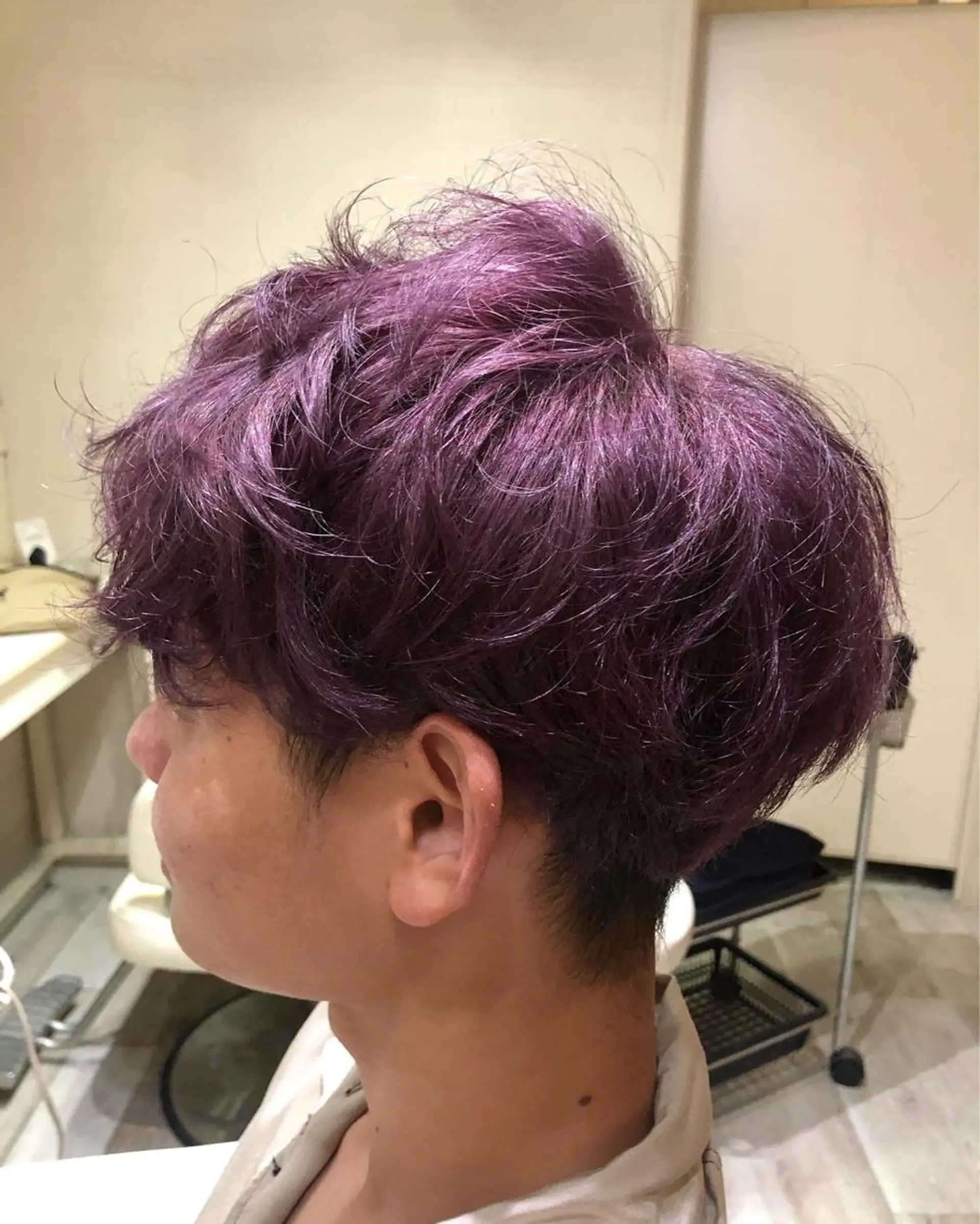 ショート カラー メンズ カラー職人 なかもと たつひろのヘアスタイル
