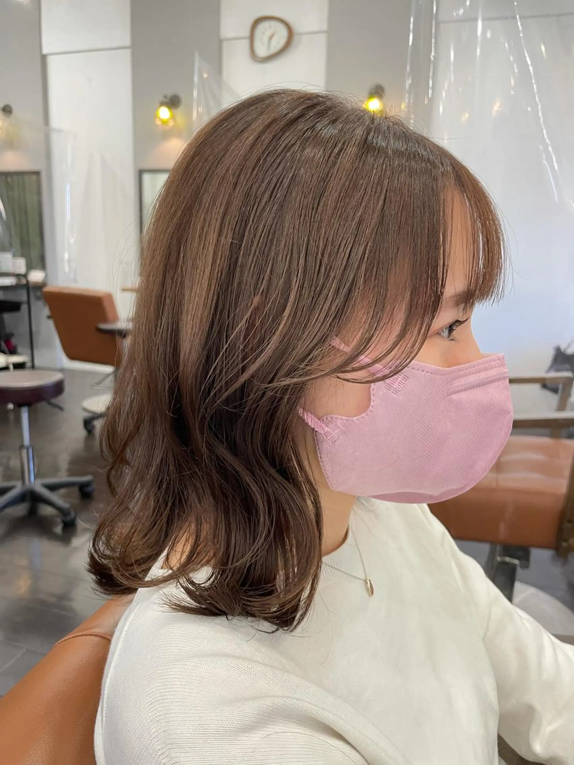 セミロング 【店長】ショート 似合わせ🦩相羽里美のヘアスタイル