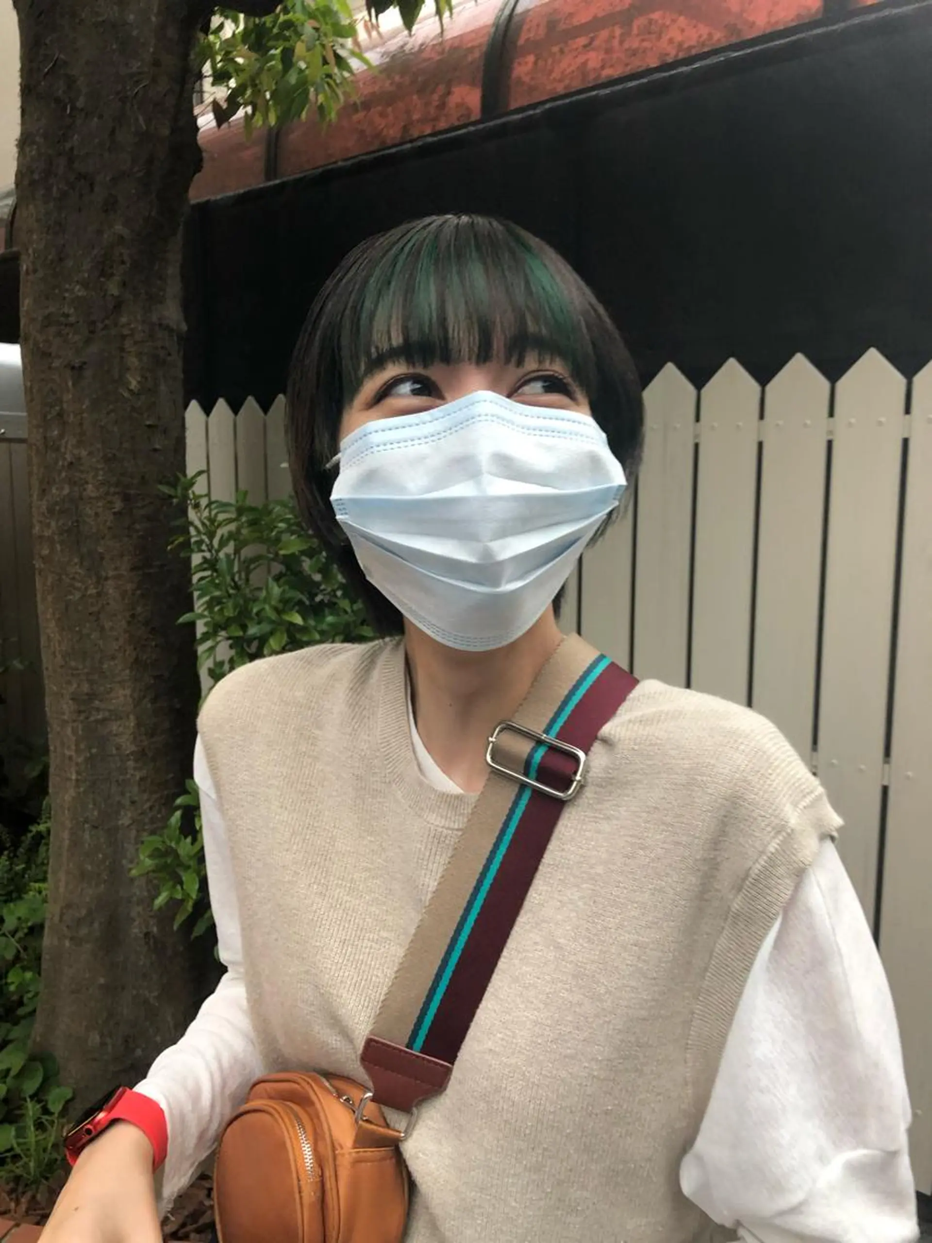 ショート カラー eri kinjoのヘアスタイル