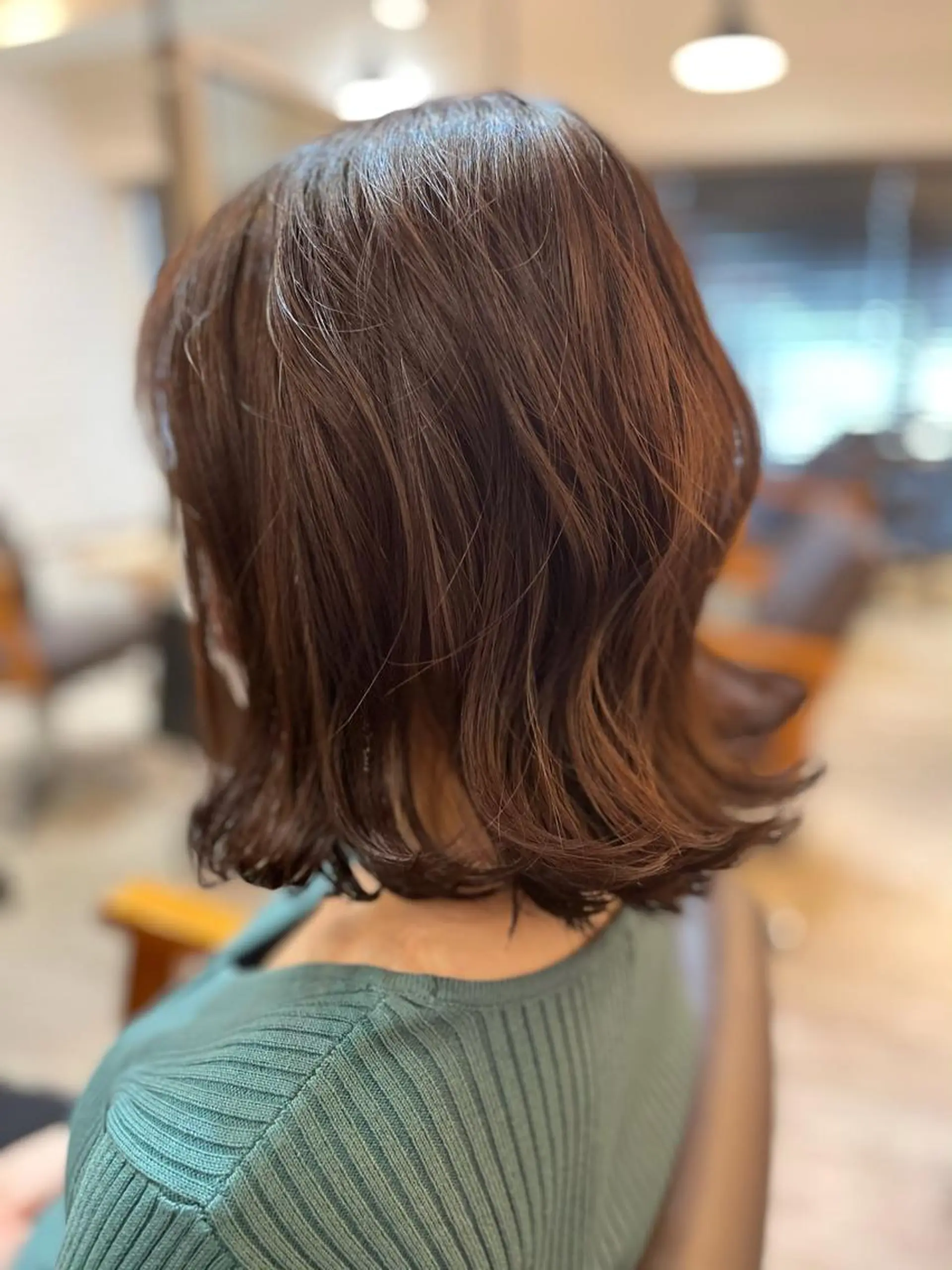 ミディアム 柏/春日竜次 /髪質改善縮毛矯正のヘアスタイル