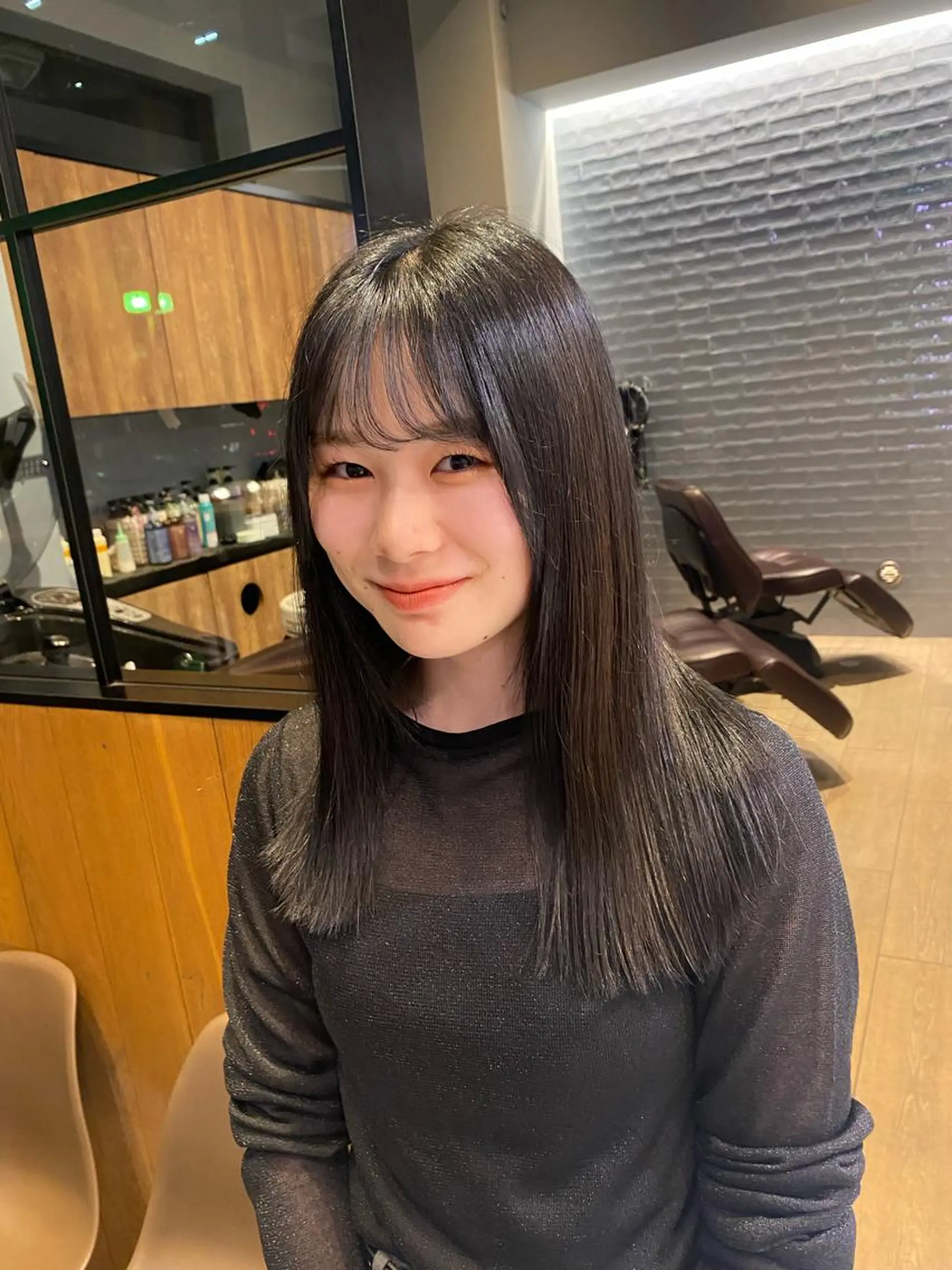 ロング yuuri🎀/大宮 /韓国ヘア/レイヤーのヘアスタイル