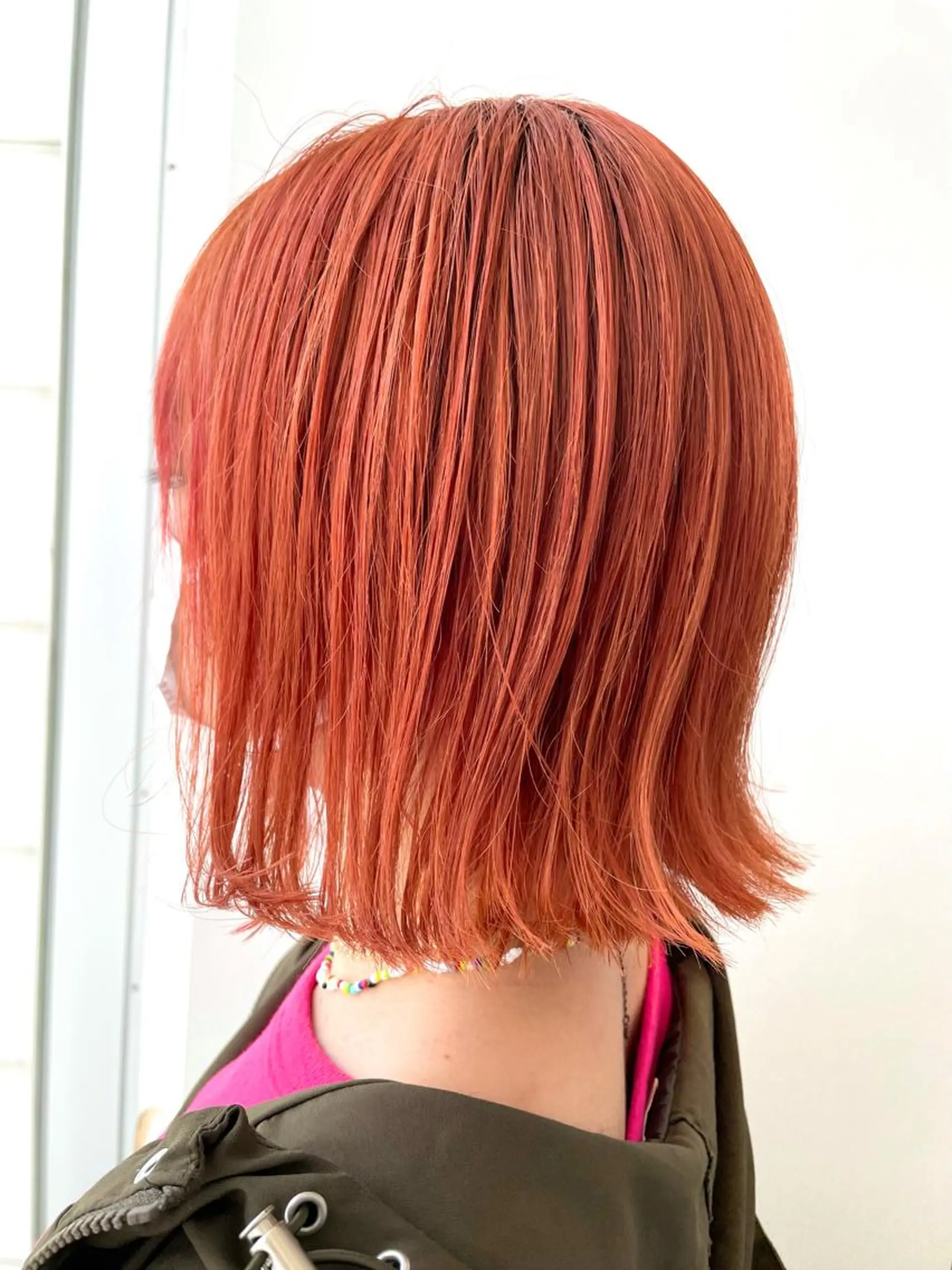 ショート カラー くびれヘア 斜めバング 髪質改善 シースルーバング 小顔カット 笠原 健人のヘアスタイル