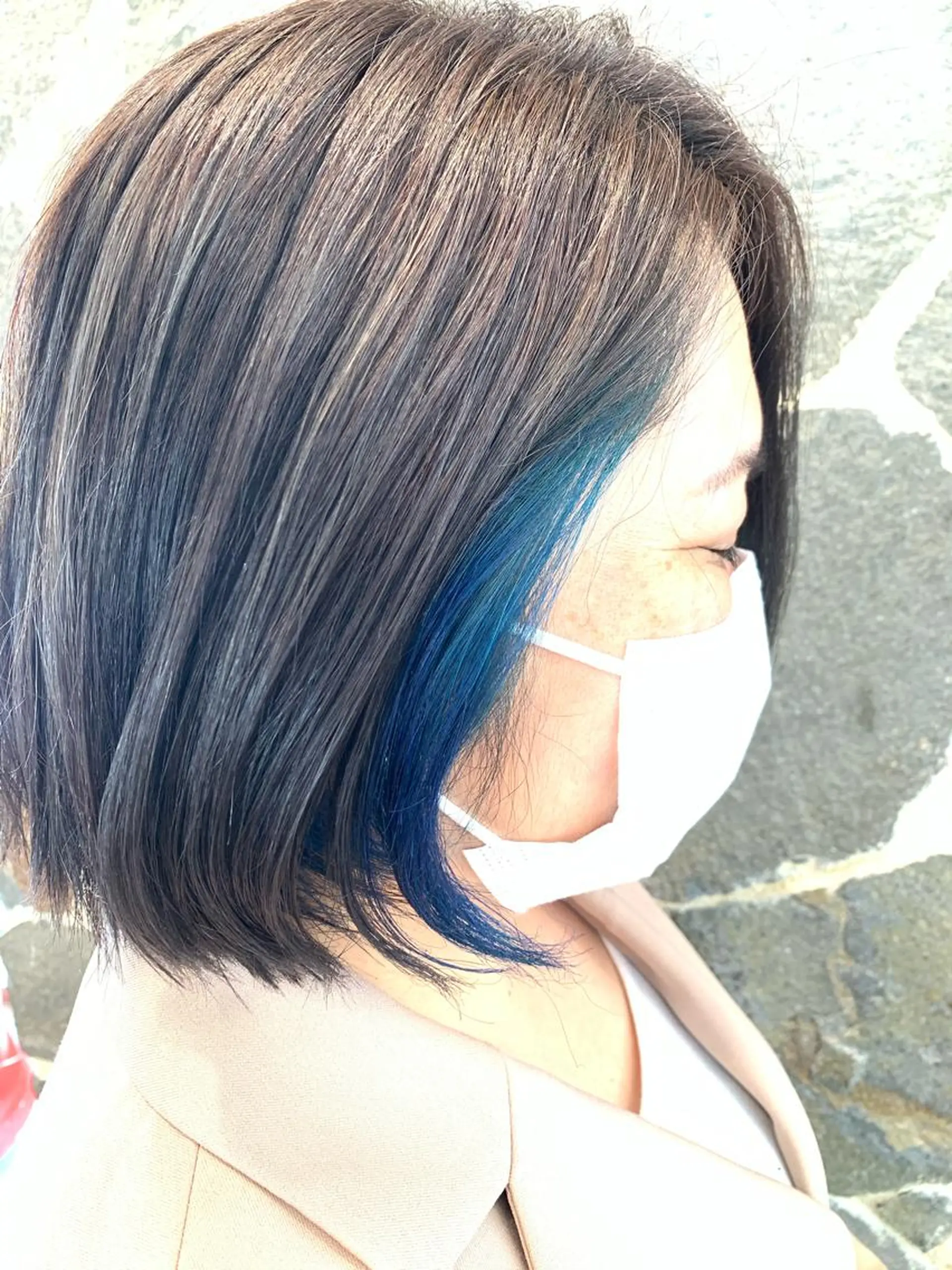 ミディアム カラー ヘアアレンジ EARTH 浦添店のヘアスタイル