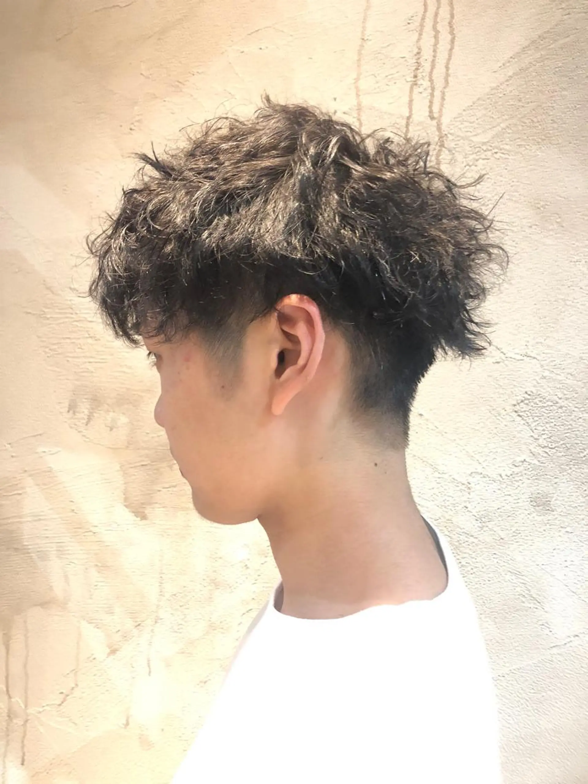 パーマ メンズ 水谷 俊一のヘアスタイル