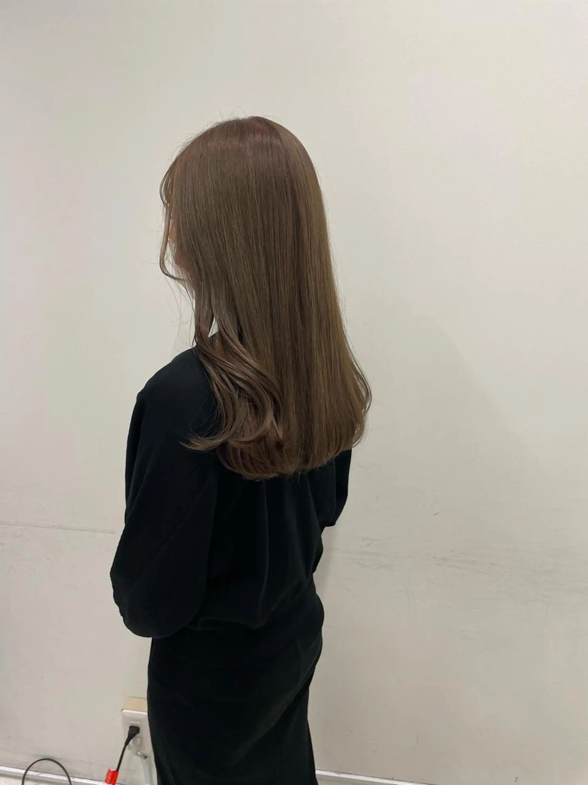 ロング カラー キッズ カット ヘアカラー トリートメント オトナヘア🌸 harukaのヘアスタイル