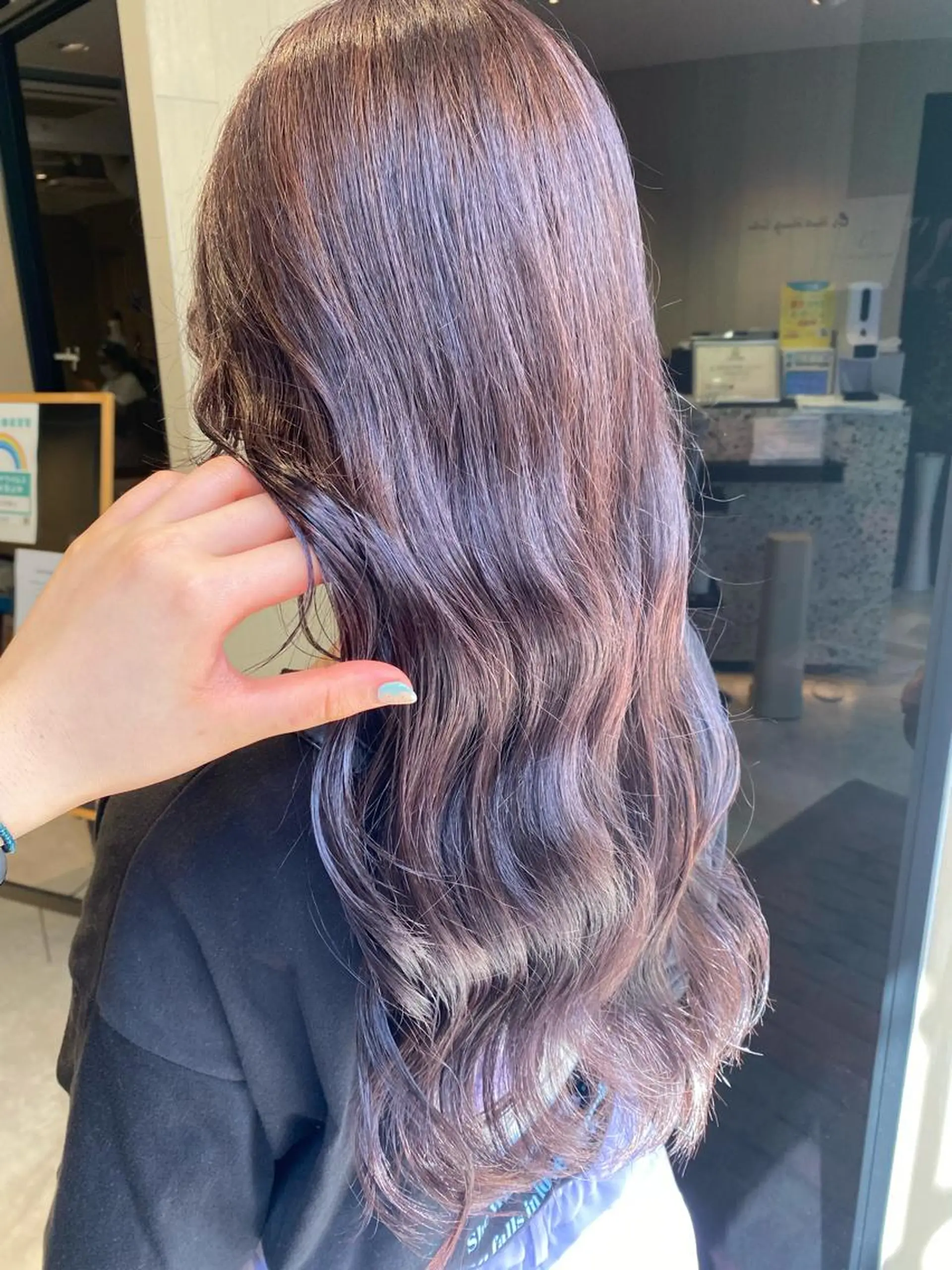 ロング カラー ヘアアレンジ 韓国ヘア┊︎レイヤー ┊︎haruka🌙のヘアスタイル