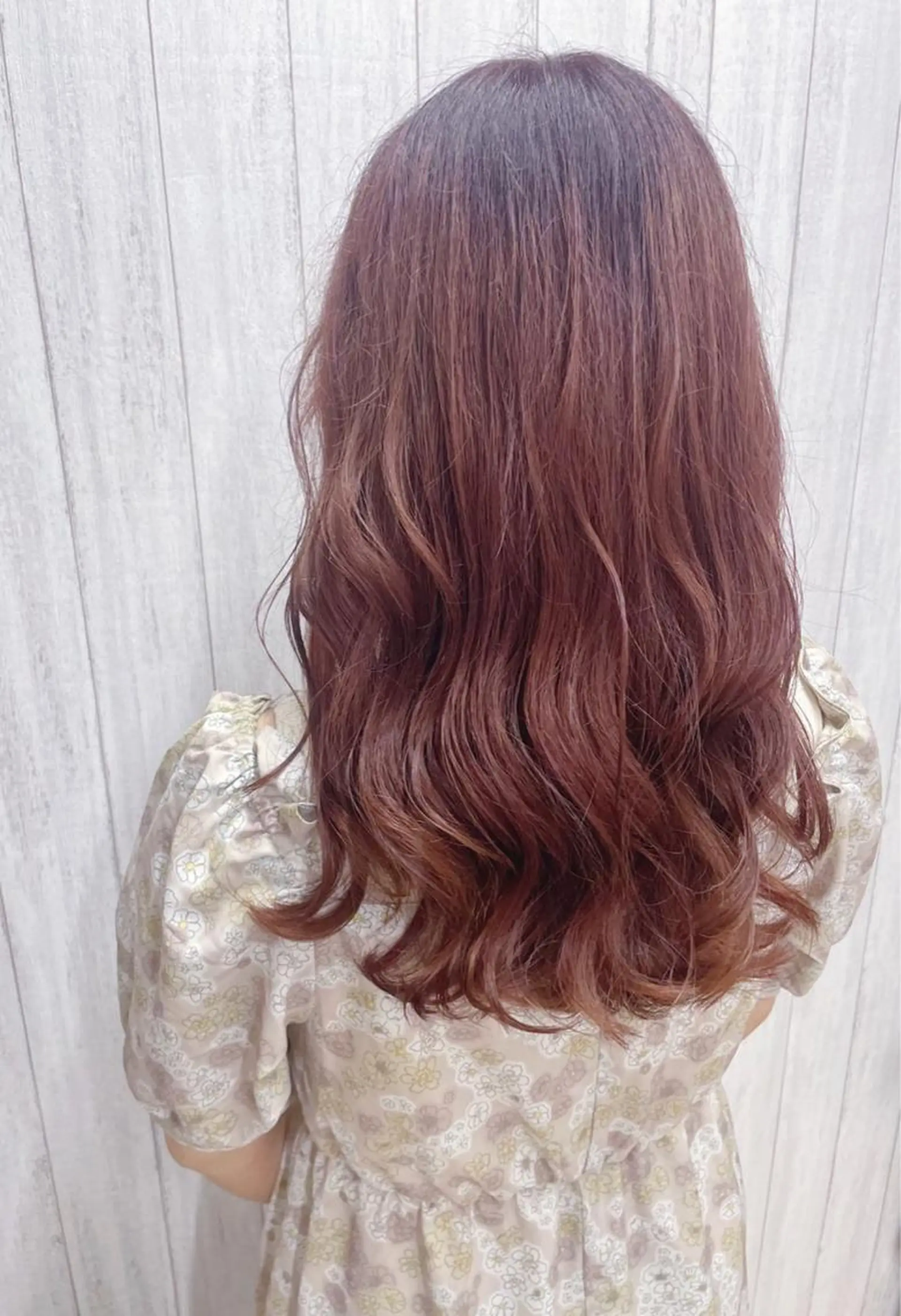 ロング カラー ケアブリーチ /髪質 改善/古橋圭史郎のヘアスタイル