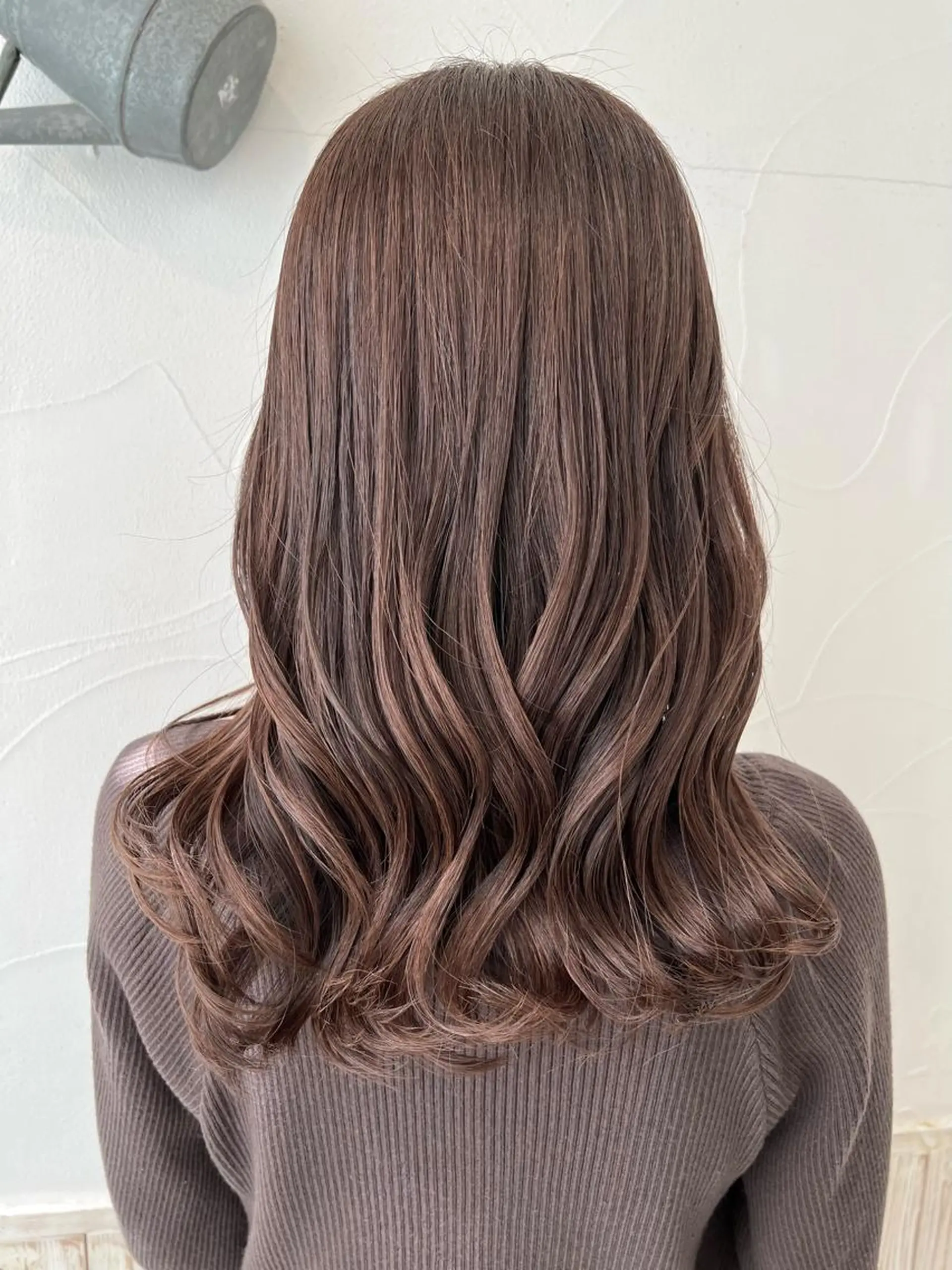 ロング カラー 下池 紗加のヘアスタイル