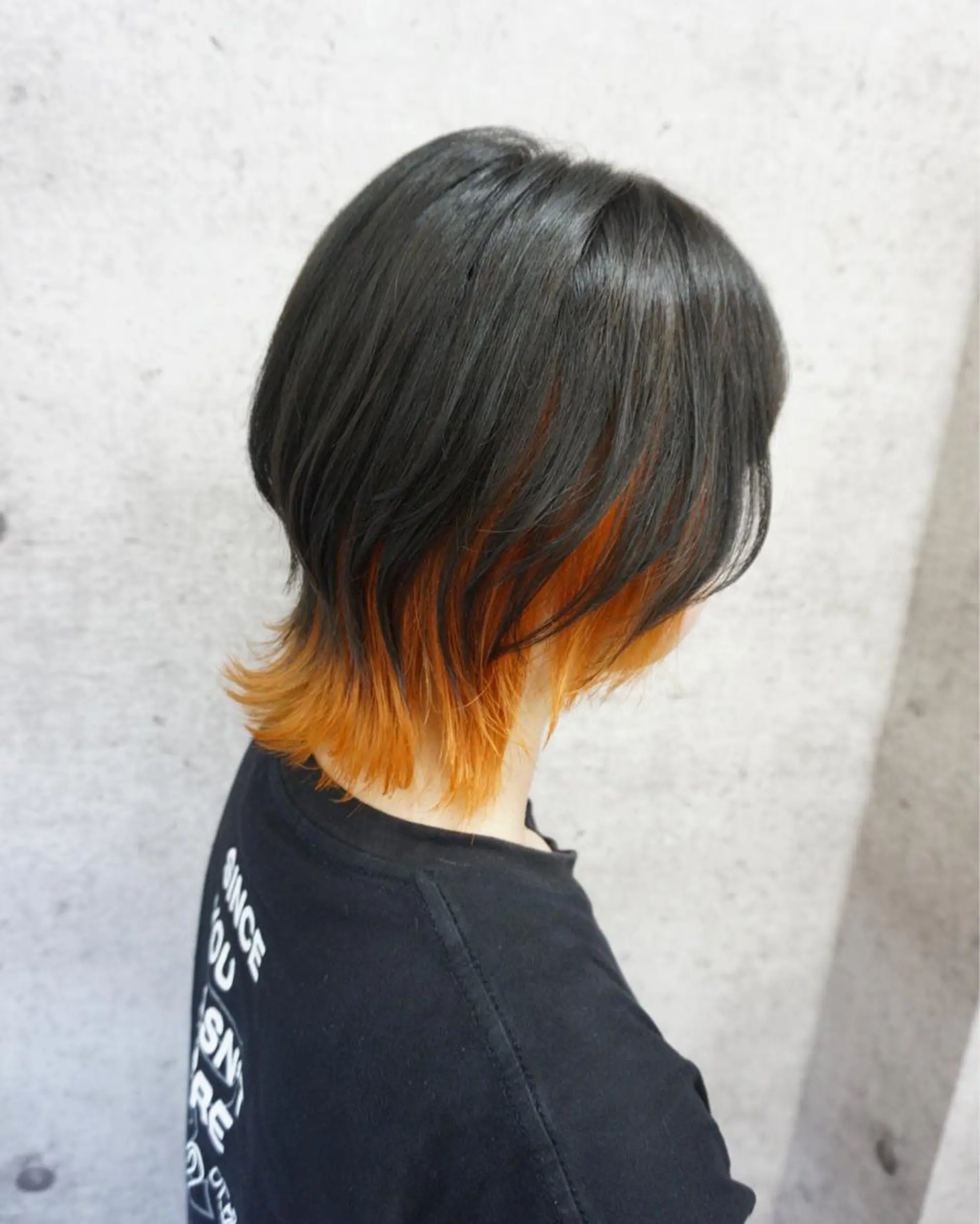 ミディアム カット ヘアカラー トリートメント 羽田 hadaのヘアスタイル