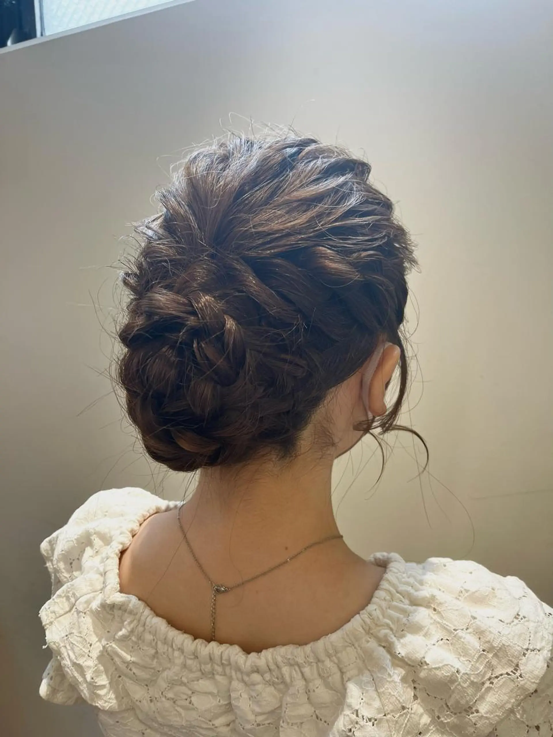 ロング ヘアアレンジ おくだ　りお /ハイトーンカラーのヘアスタイル