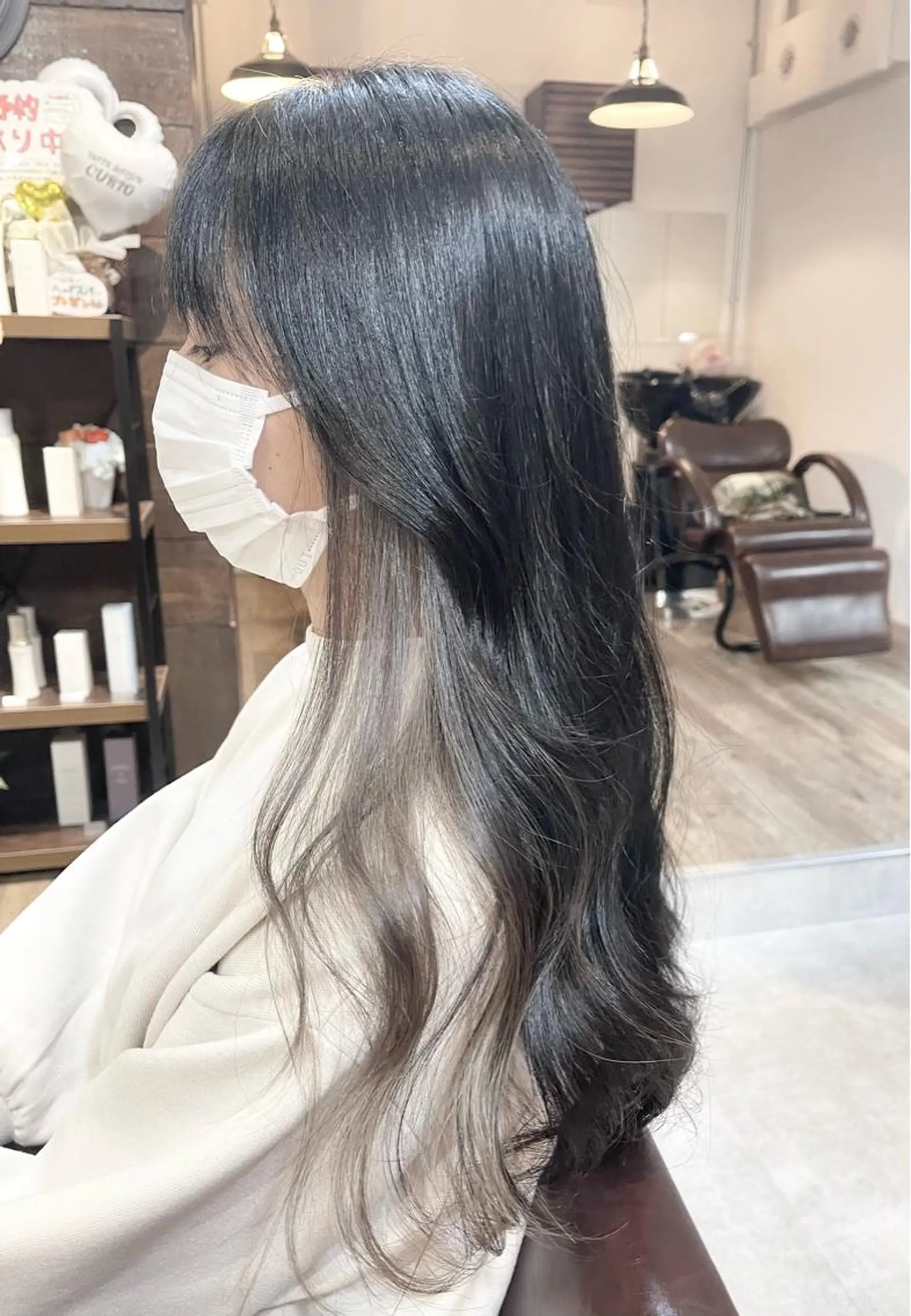 ロング 髪質改善で 憧れの潤艶美髪にのヘアスタイル