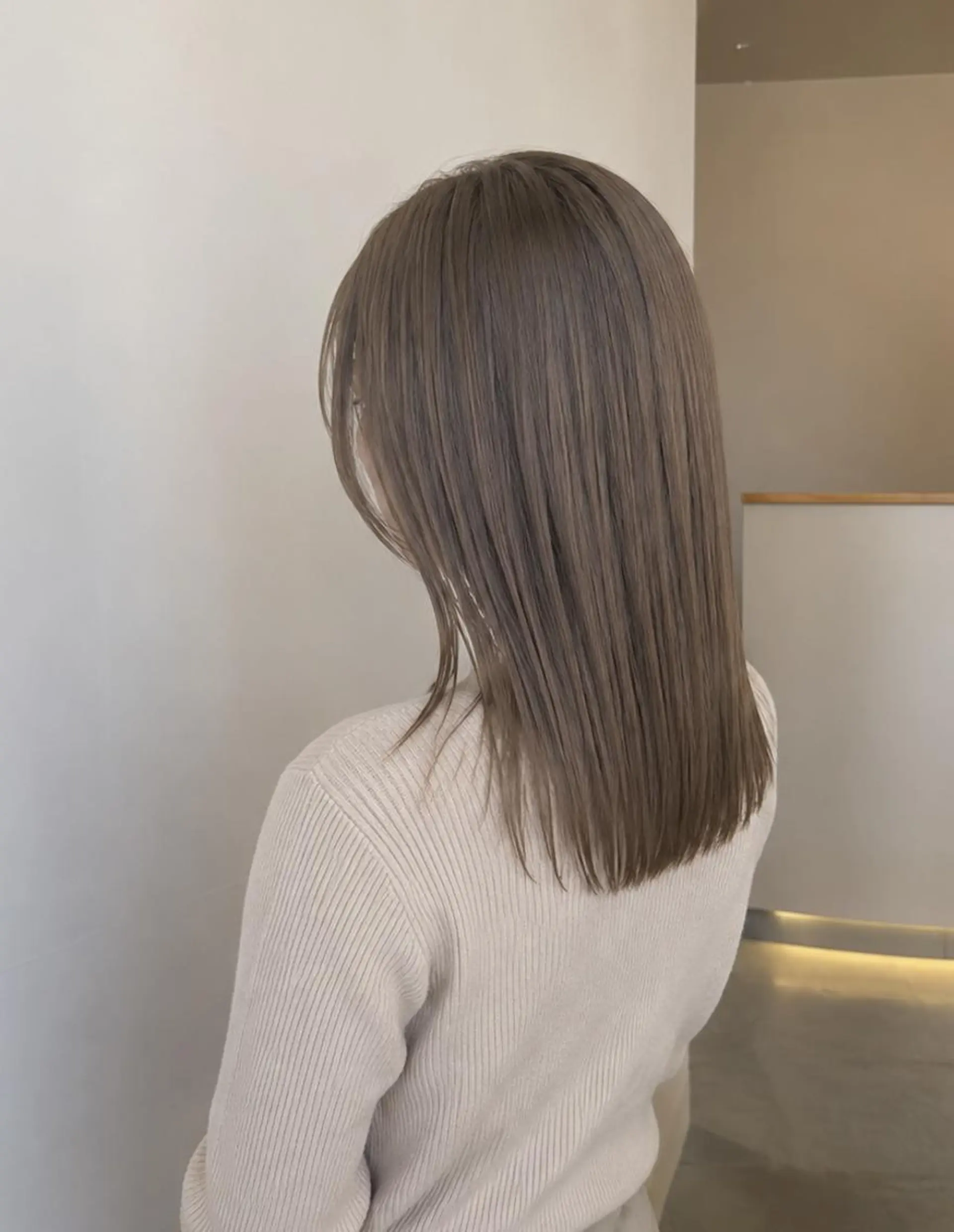 カラー ブリーチ ダブルカラー ボブ 髪質改善 明るい白髪染◎イノセ ントヘアRyotaのヘアスタイル
