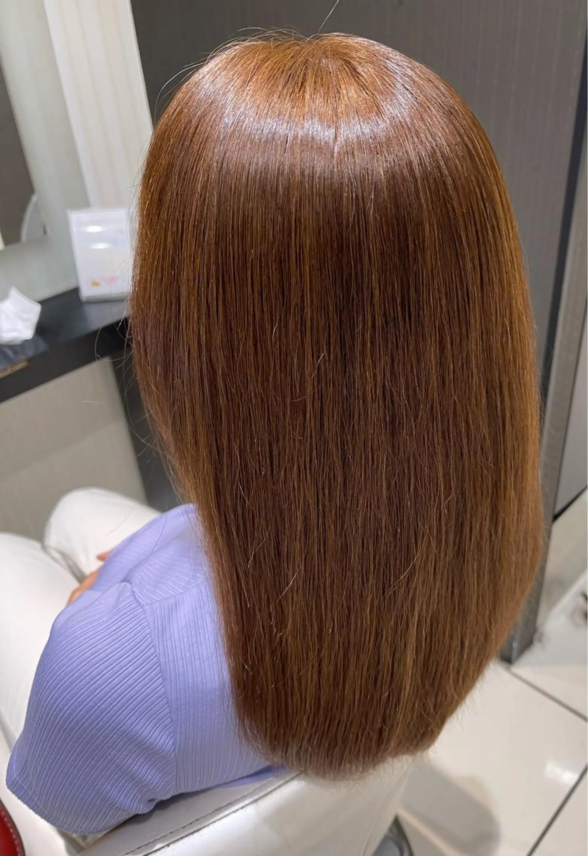 ロング カラー ヘアカラー トリートメント 🫧🧸カラーヘアメ 🫧MIO🧸🫧のヘアスタイル