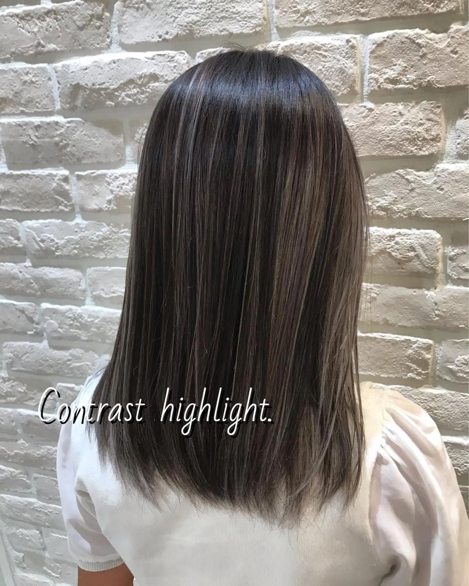 セミロング ヘアカラー トリートメント Uno. 本気で ヘアに悩む方へ✨のヘアスタイル