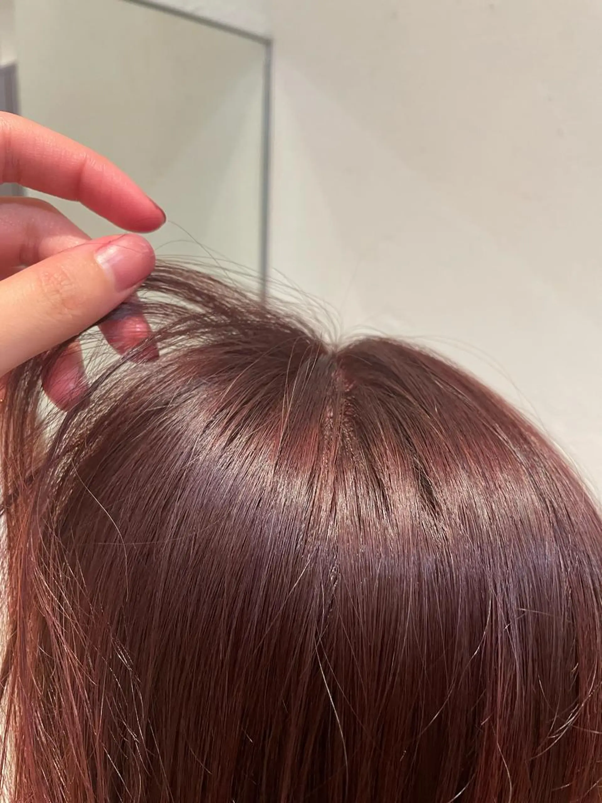 ロング カラー ダブルカラー 髪質改善 トリートメント 脇野 茉優のヘアスタイル