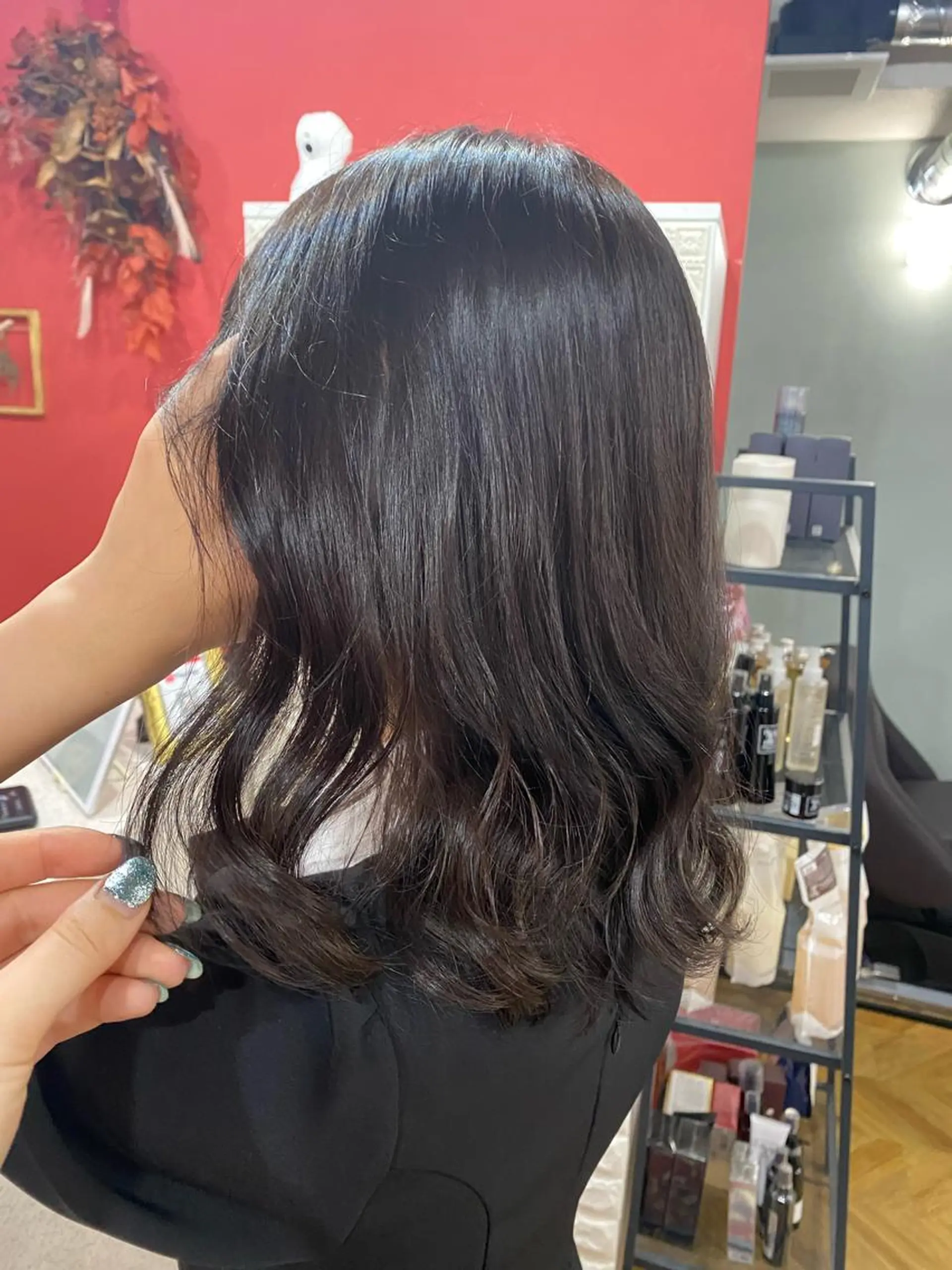 ロング 大久保 愛のヘアスタイル