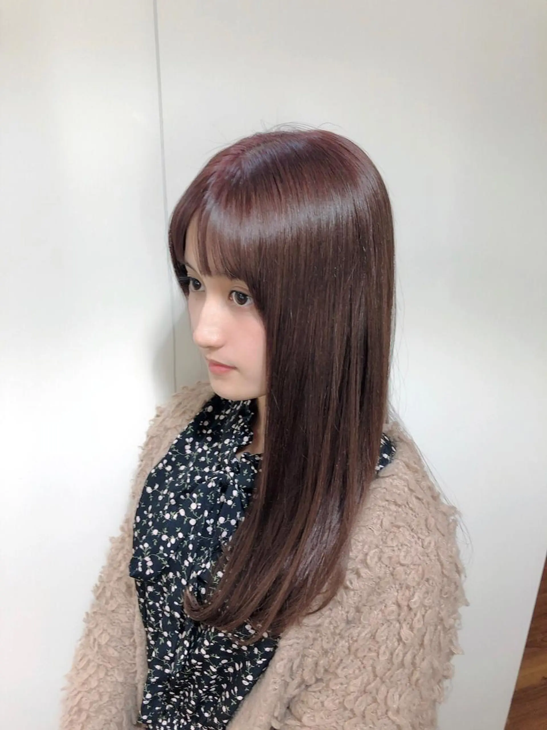 セミロング カラー 髪質改善/縮毛矯正 /恵比寿/横山将大のヘアスタイル