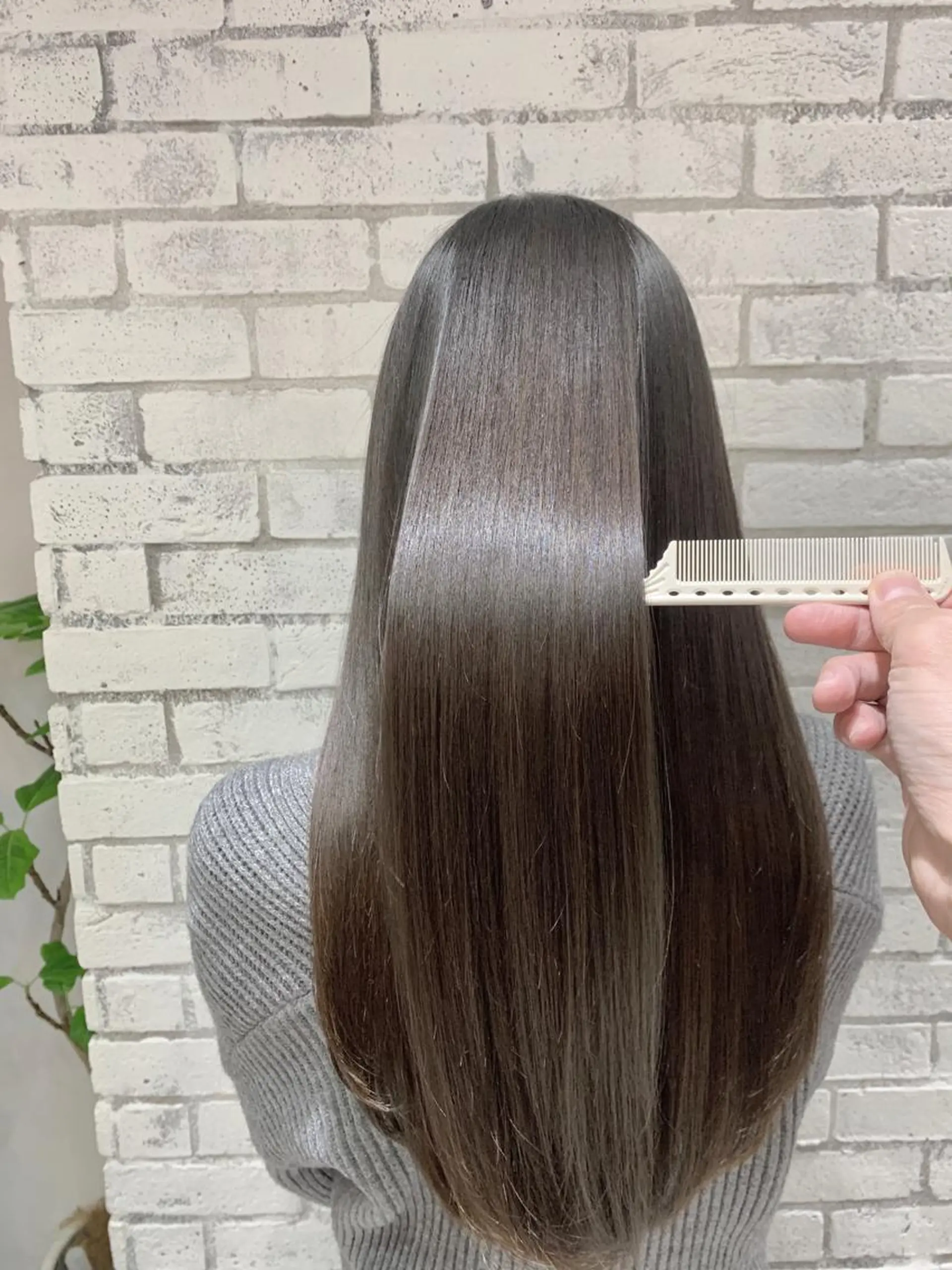 ロング カラー パーマ ヘアアレンジ 髪質改善 トリートメント 酸熱トリートメント トリートメント 縮毛矯正/美髪 髪質改善/石田幸輔のヘアスタイル