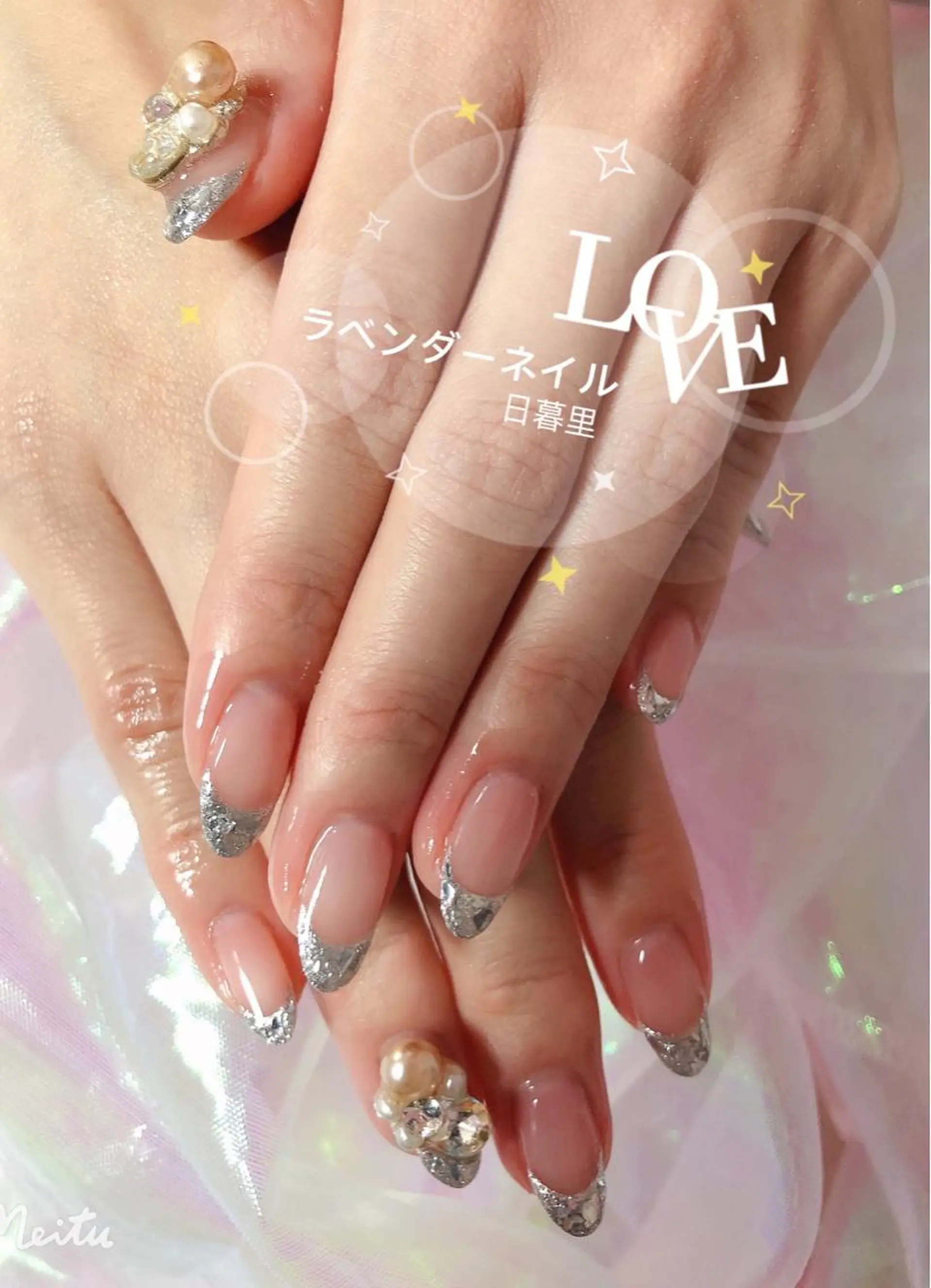 ネイル ラベンダー💖日暮里 ルル💖ネイルのネイルデザイン