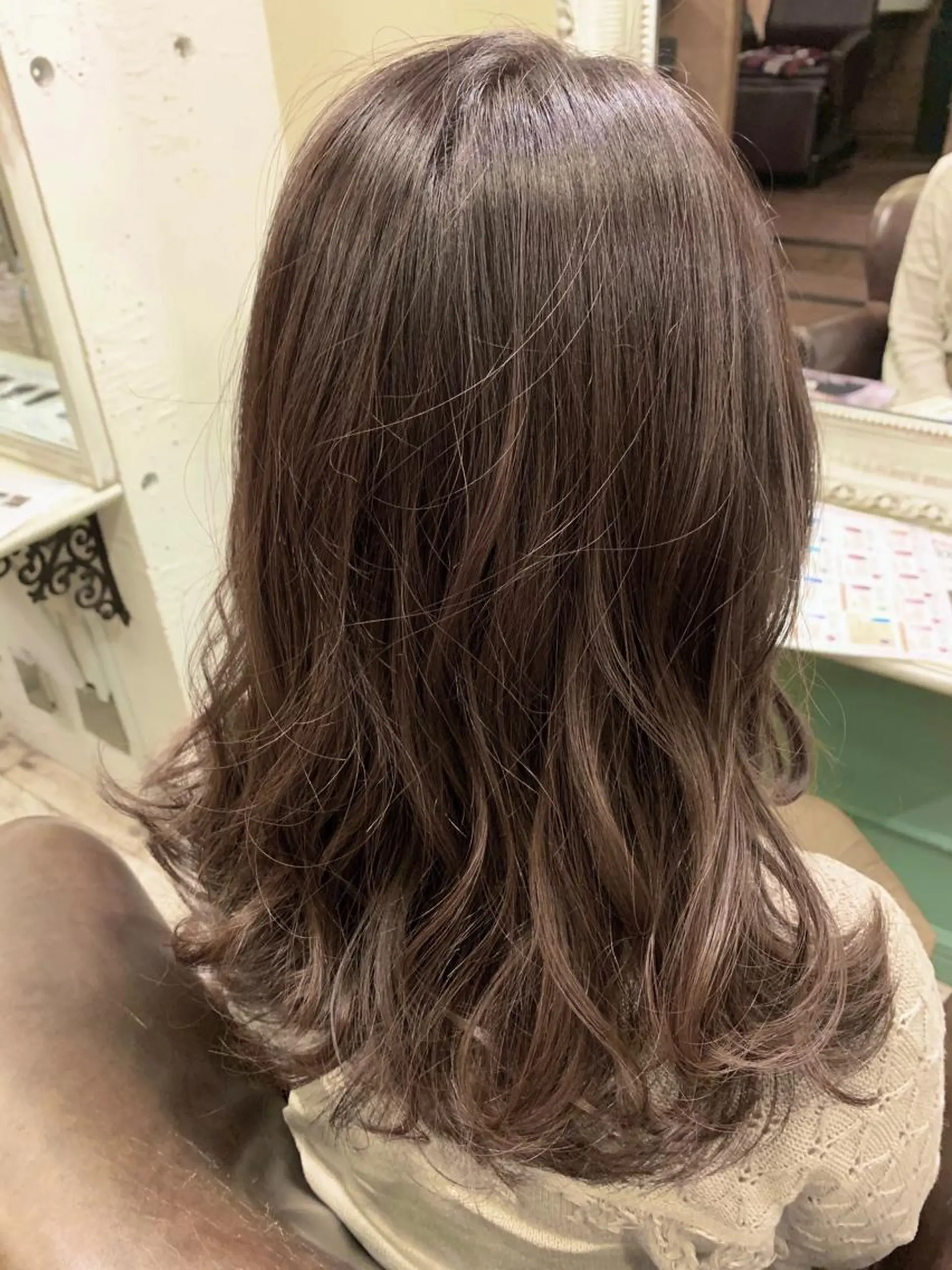 ミディアム カラー 【azure横浜】 🧸misaki🌸のヘアスタイル