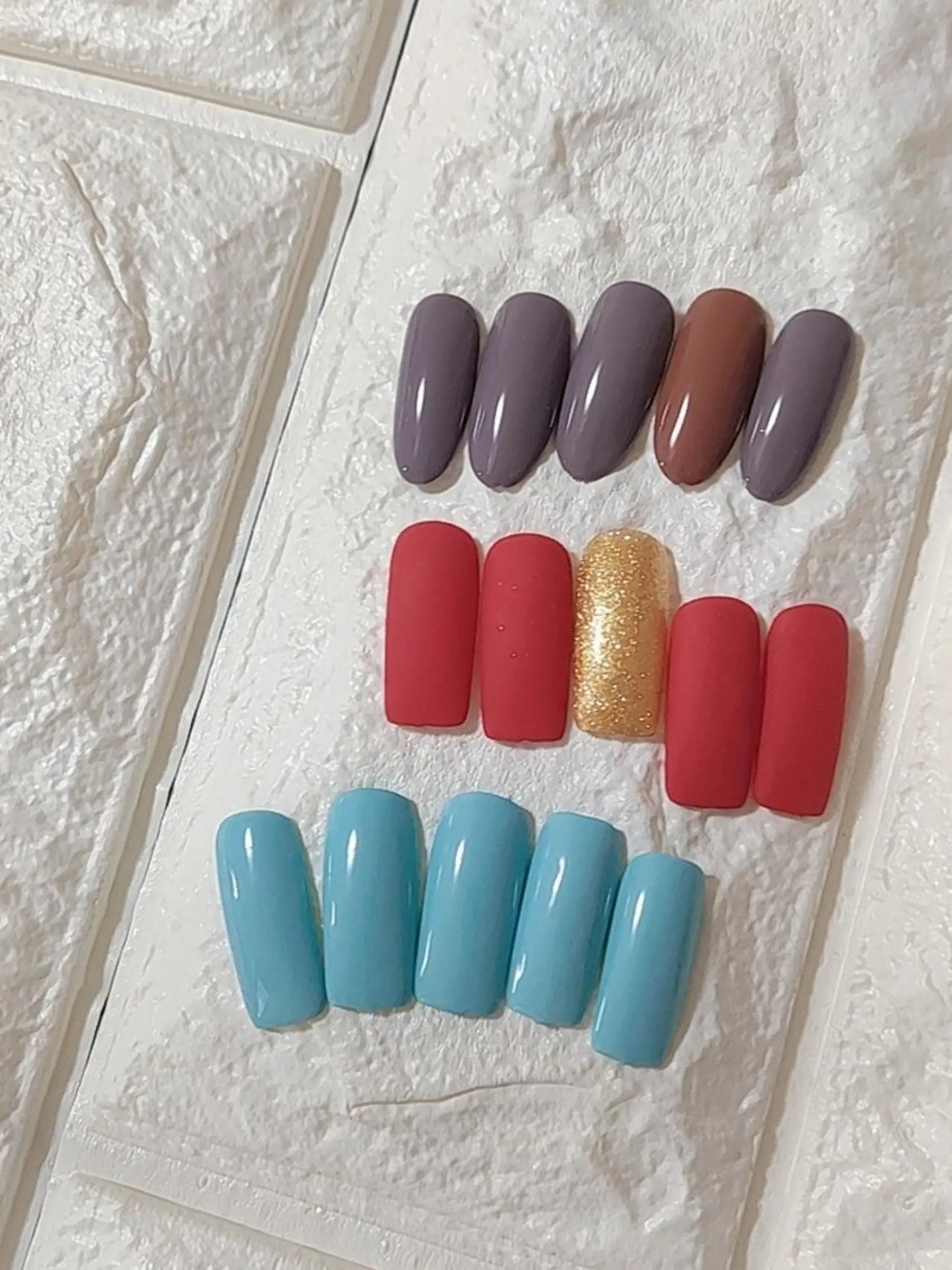 カラー ネイル 横浜市中区曙町 E·U·Bネイルのネイルデザイン