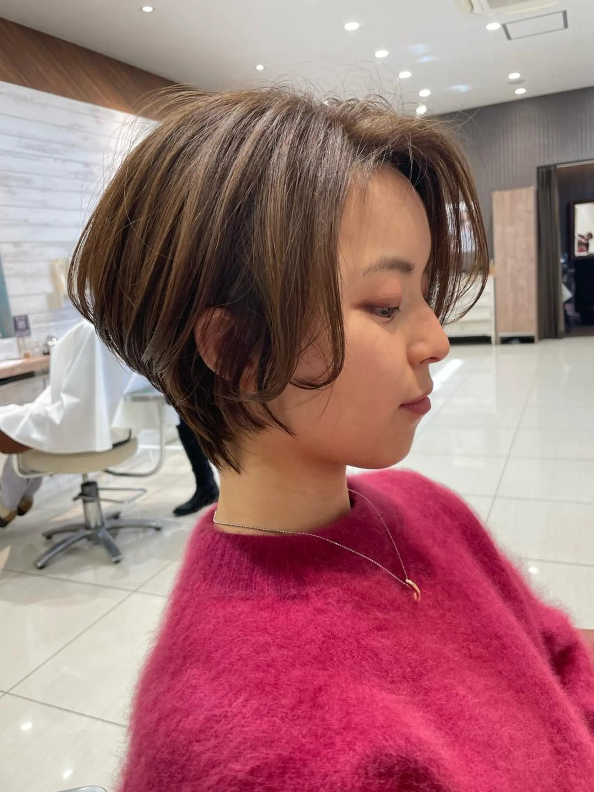 ショート ショートボブ ボブ ショートヘア カット トリートメント 内藤　宏紀 tidasmileのヘアスタイル